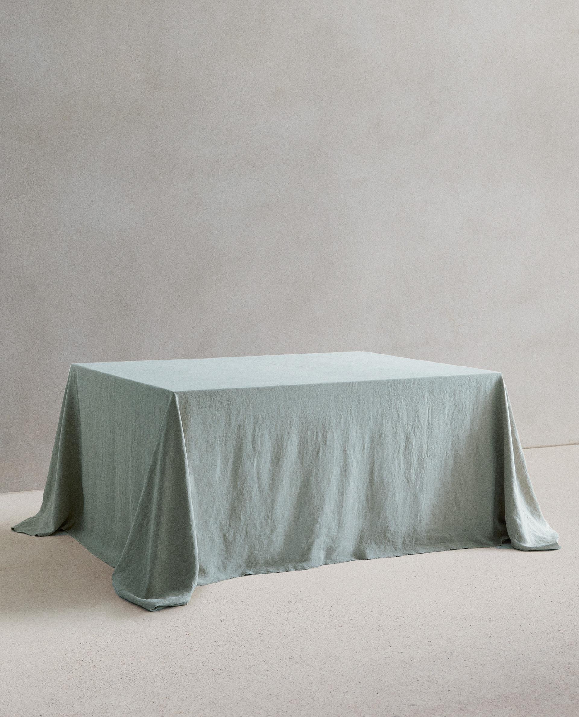 【未使用品】ZARAHOME リネンジャカード織 テーブルクロス TABLECLOTH 01 | Zara Home 日本/Japan