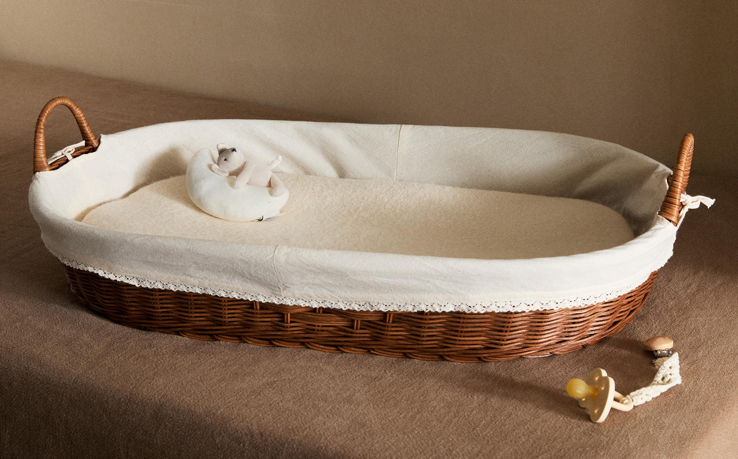 ラタン チェンジマット バスケット | Zara Home 日本/Japan