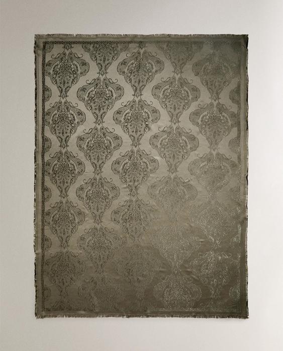SATIN THROW