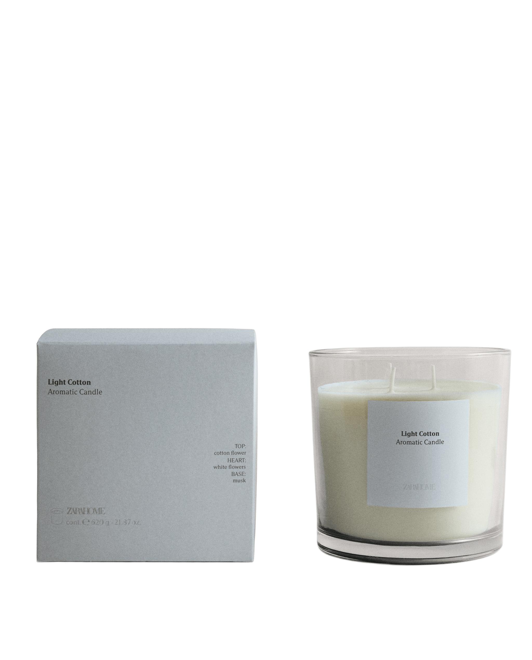 (620 G) LIGHT COTTON SCENTED CANDLE product thumbnail 8