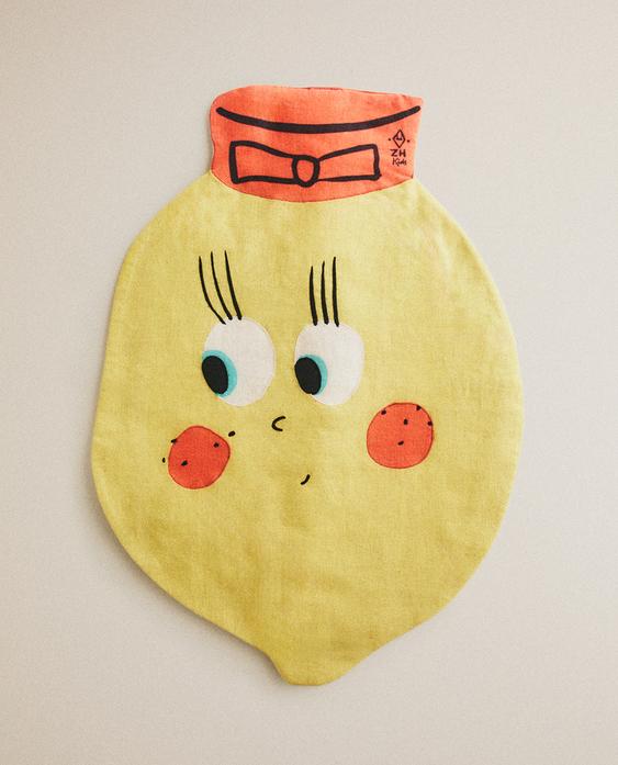 VOOR KINDEREN LIMONCELLA PLACEMAT X THE ANIMAL OBSERVATORY VOOR KINDEREN LIMONCELLA PLACEMAT X THE ANIMAL OBSERVATORY