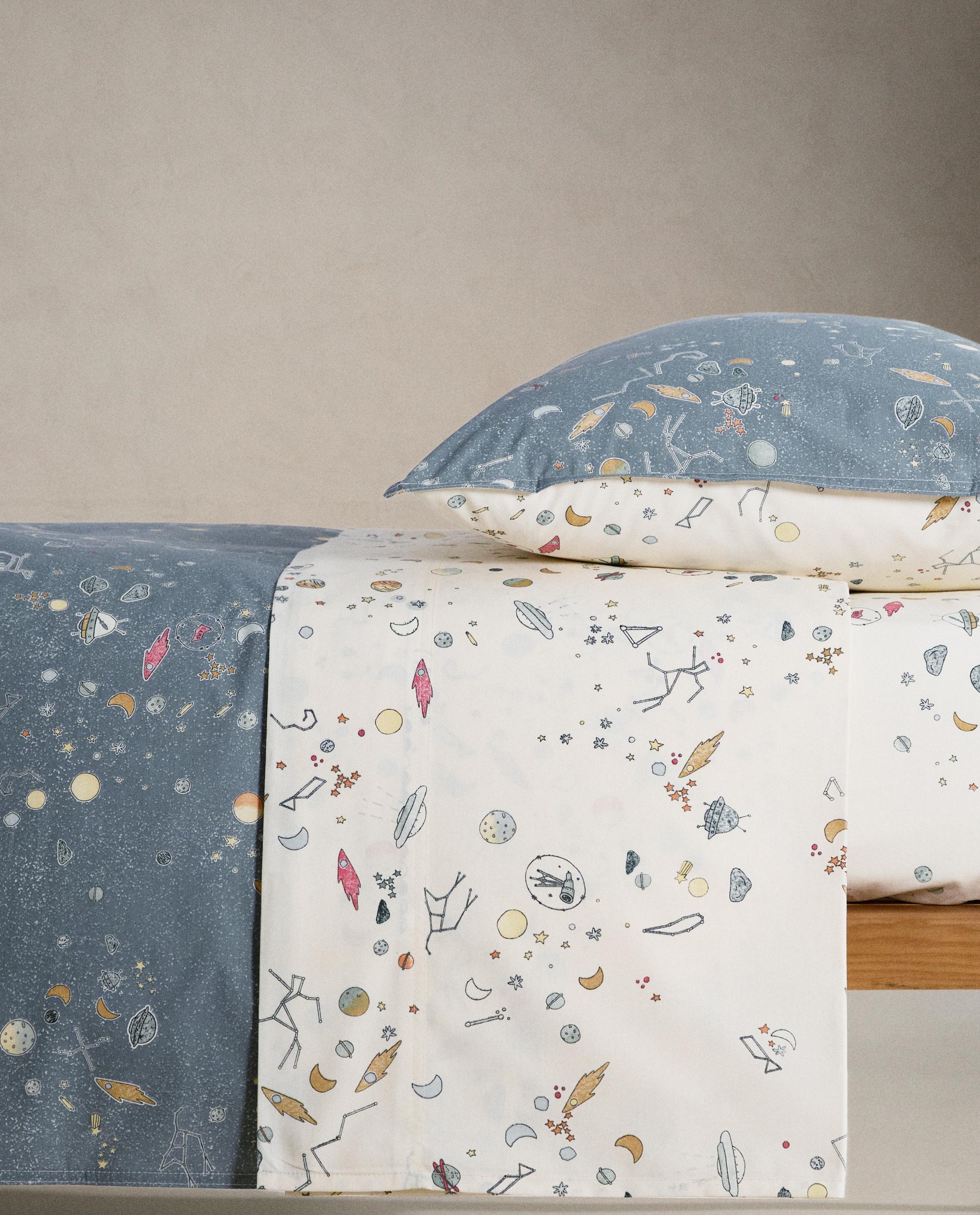 キッズ ボックスシーツ スペースモチーフ | Zara Home 日本/Japan