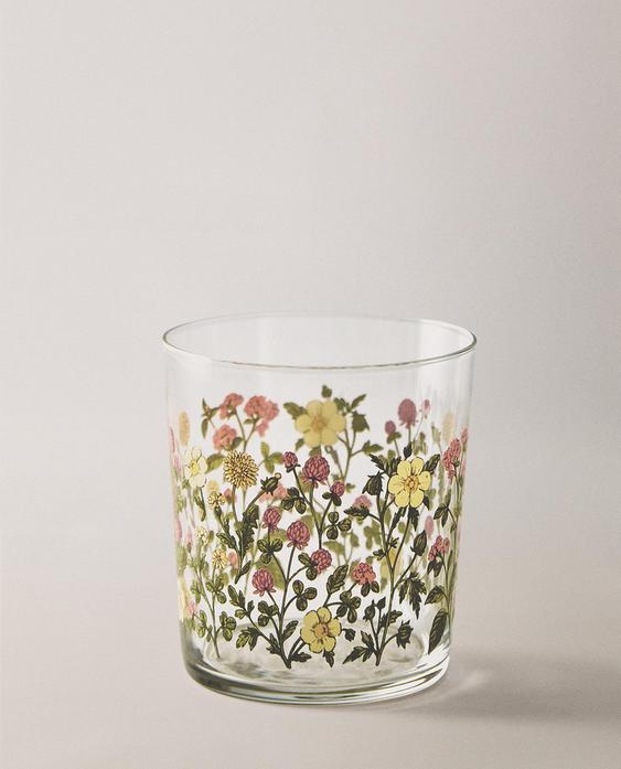 VERRE EN VERRE DÉCALCOMANIE