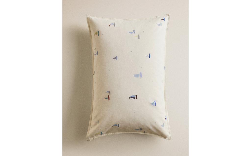 غلاف مخدة قطن لقارب الأطفال