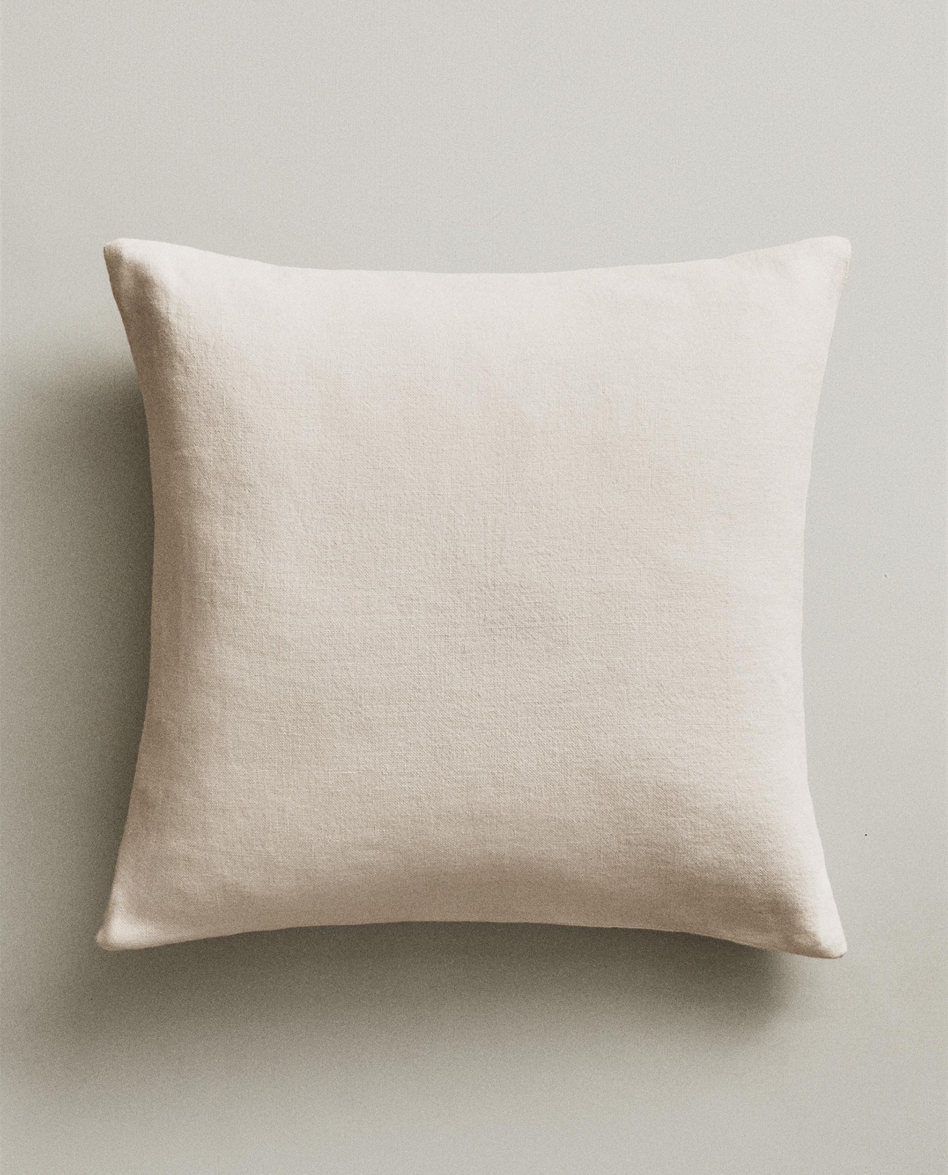 ZARAホーム クッションカバー アニマル タイガー リネン クッションカバー | Zara Home 日本/Japan