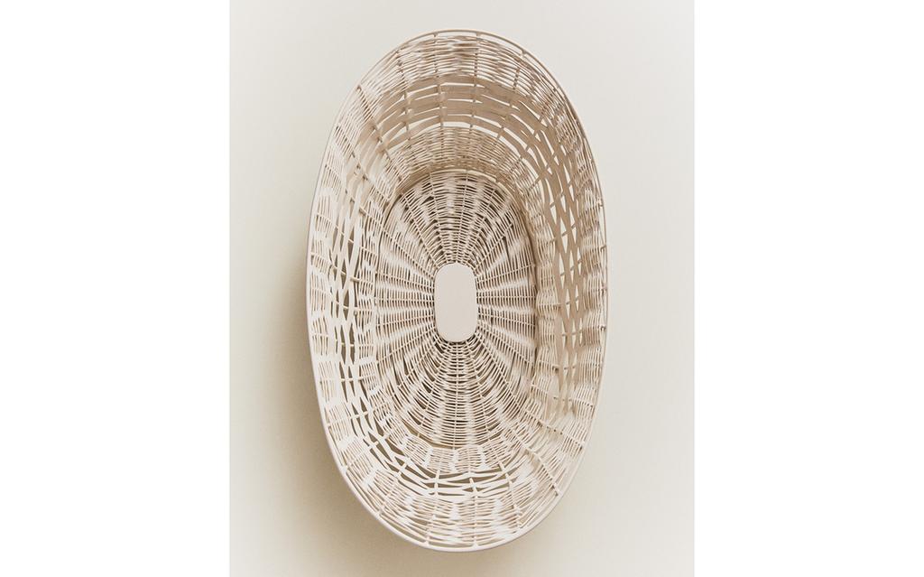 سلة بيضاوية