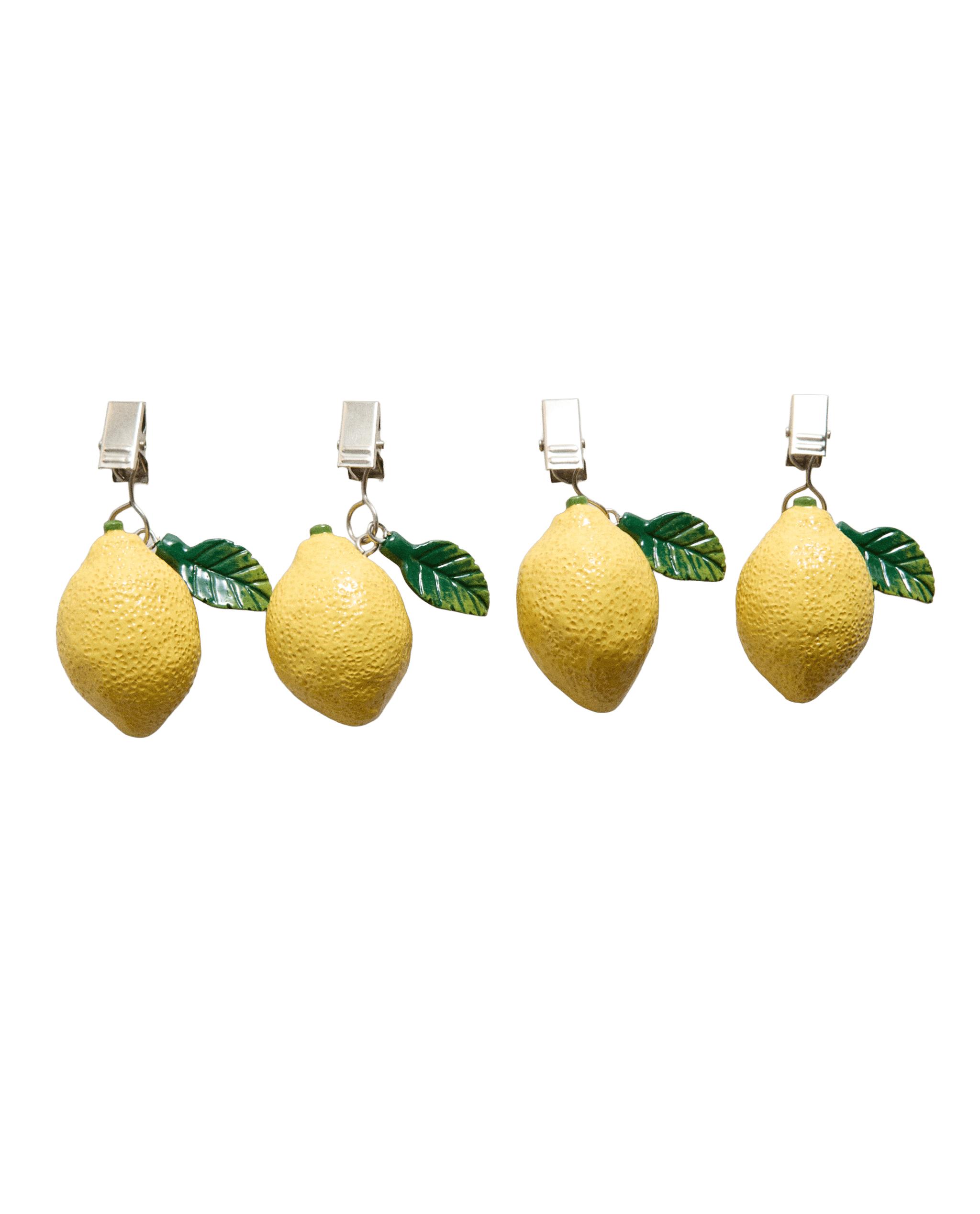 PACK OF LEMON PRINT TABLECLOTH CLIPS (PACK OF 4) product thumbnail 5
