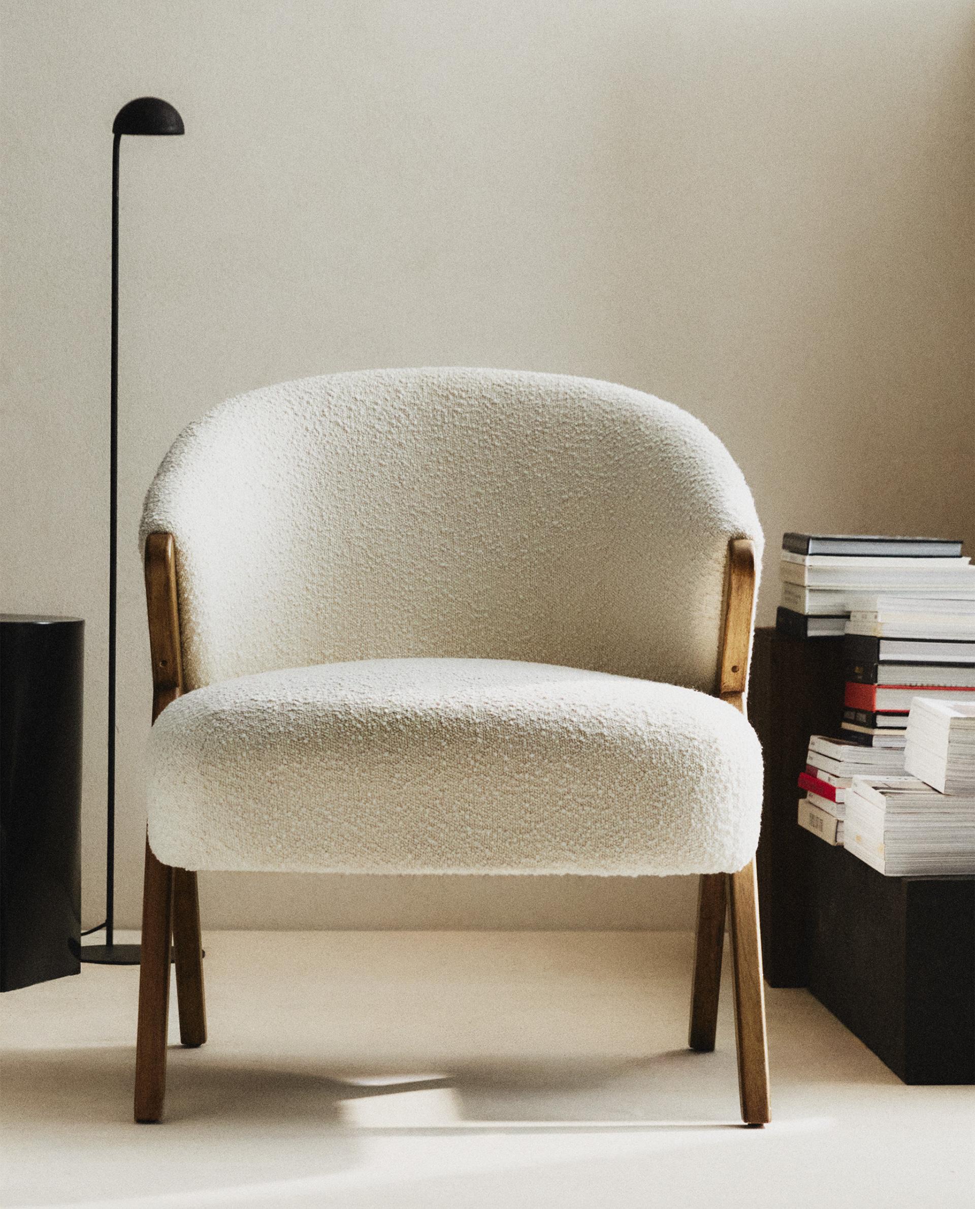 ブークレ張りアームチェア | Zara Home 日本/Japan