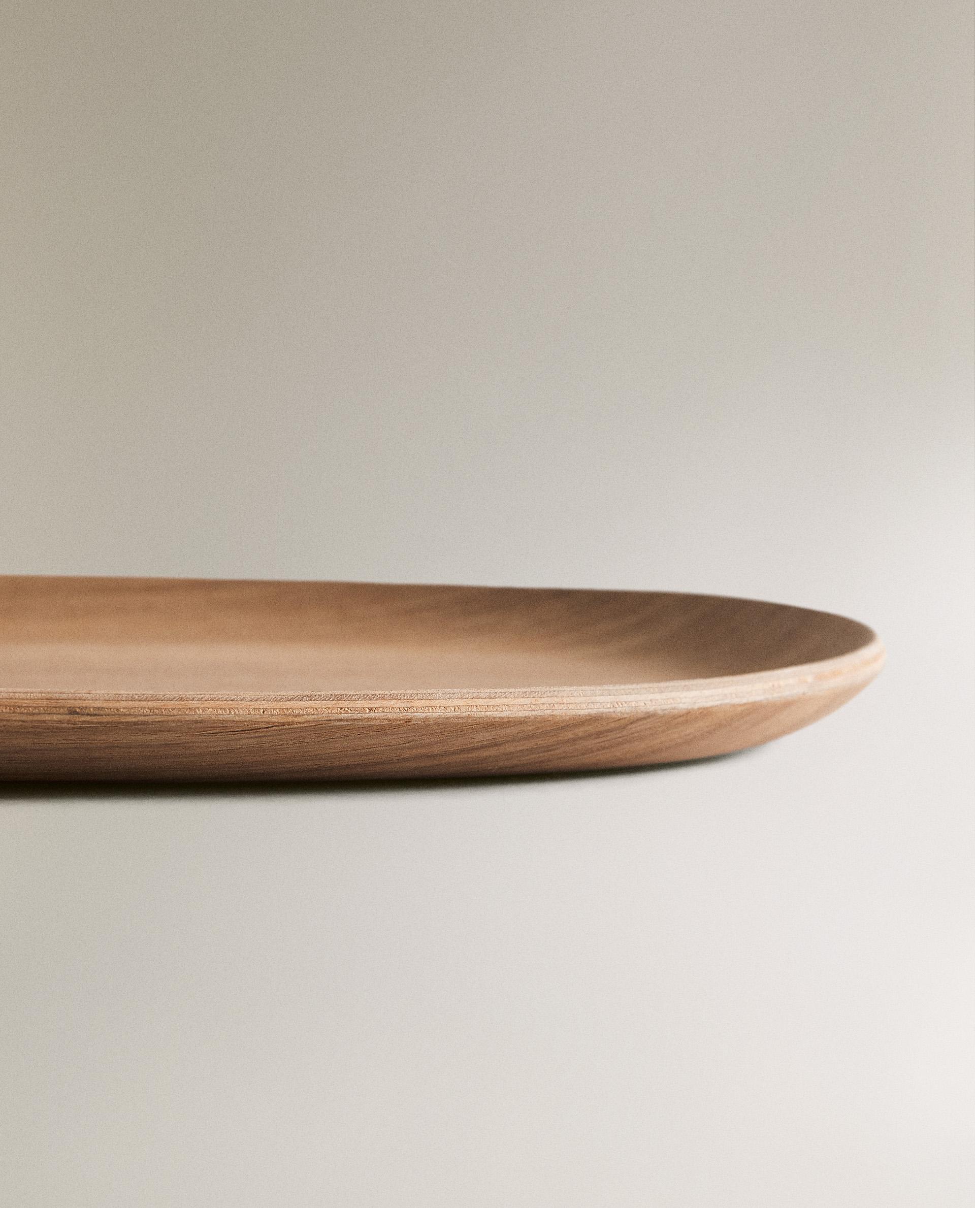 OVAL WOODEN TRAY product thumbnail 3