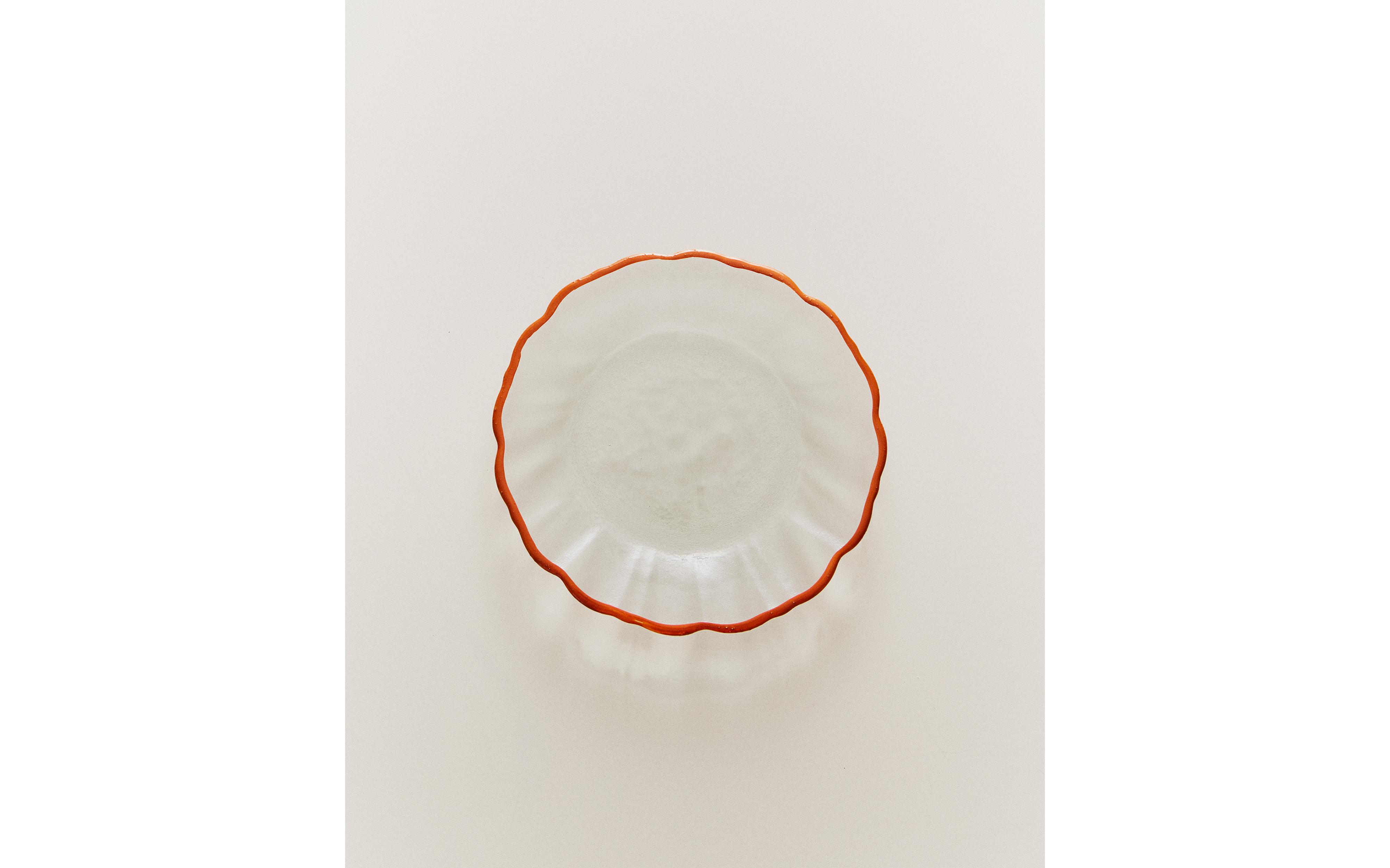 GLASS SIDE PLATE WITH RIM product thumbnail 11