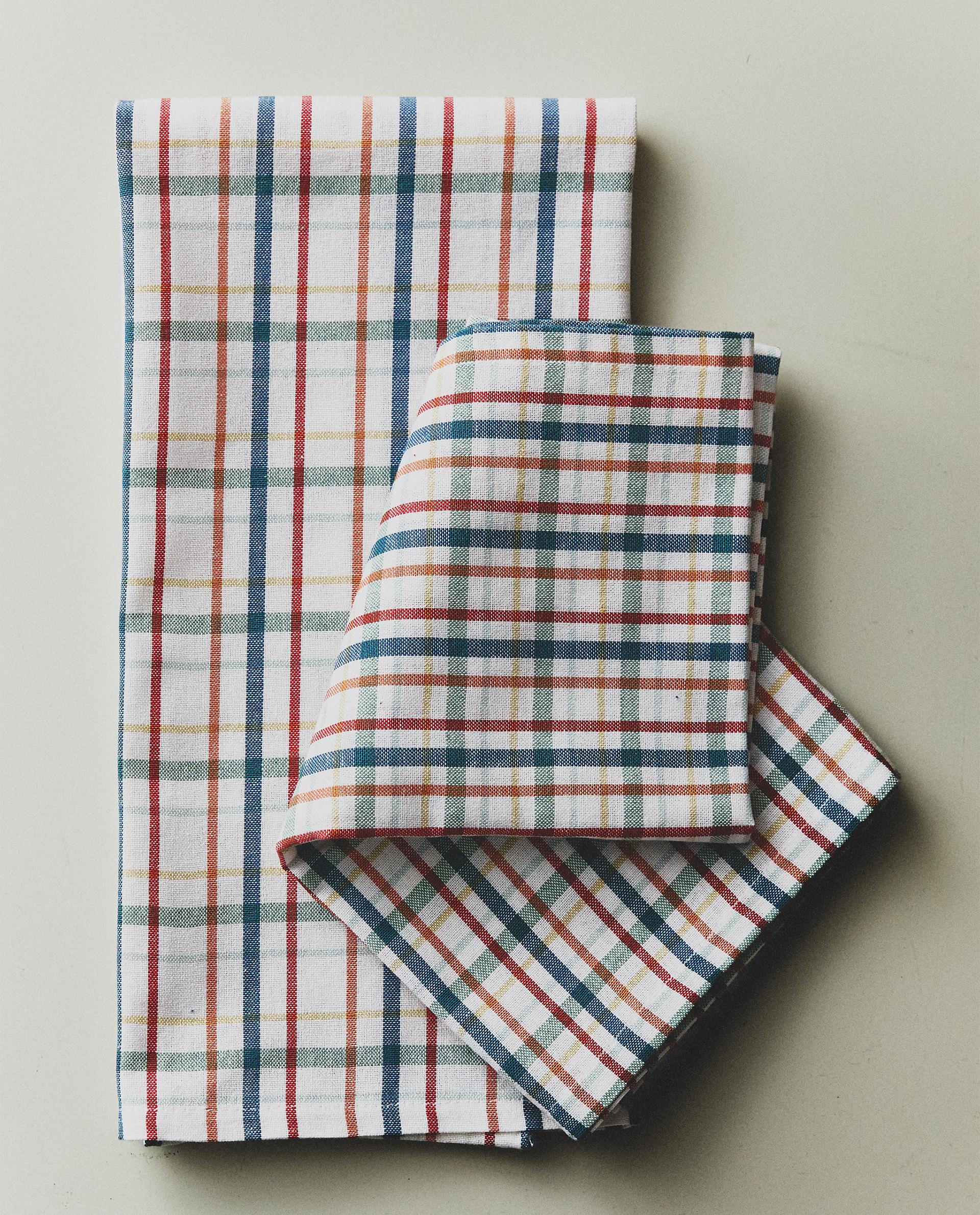 TORCHON RAYURES (LOT DE 2) TORCHON RAYURES (LOT DE 2)