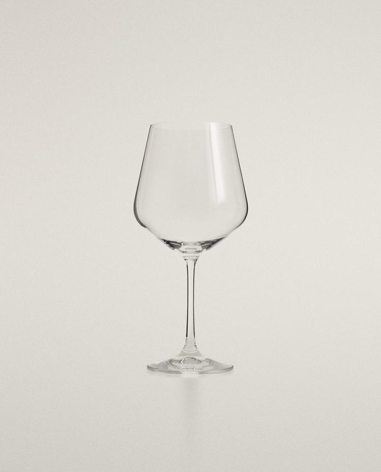 LARGE BOHEMIA CRYSTAL GLASS