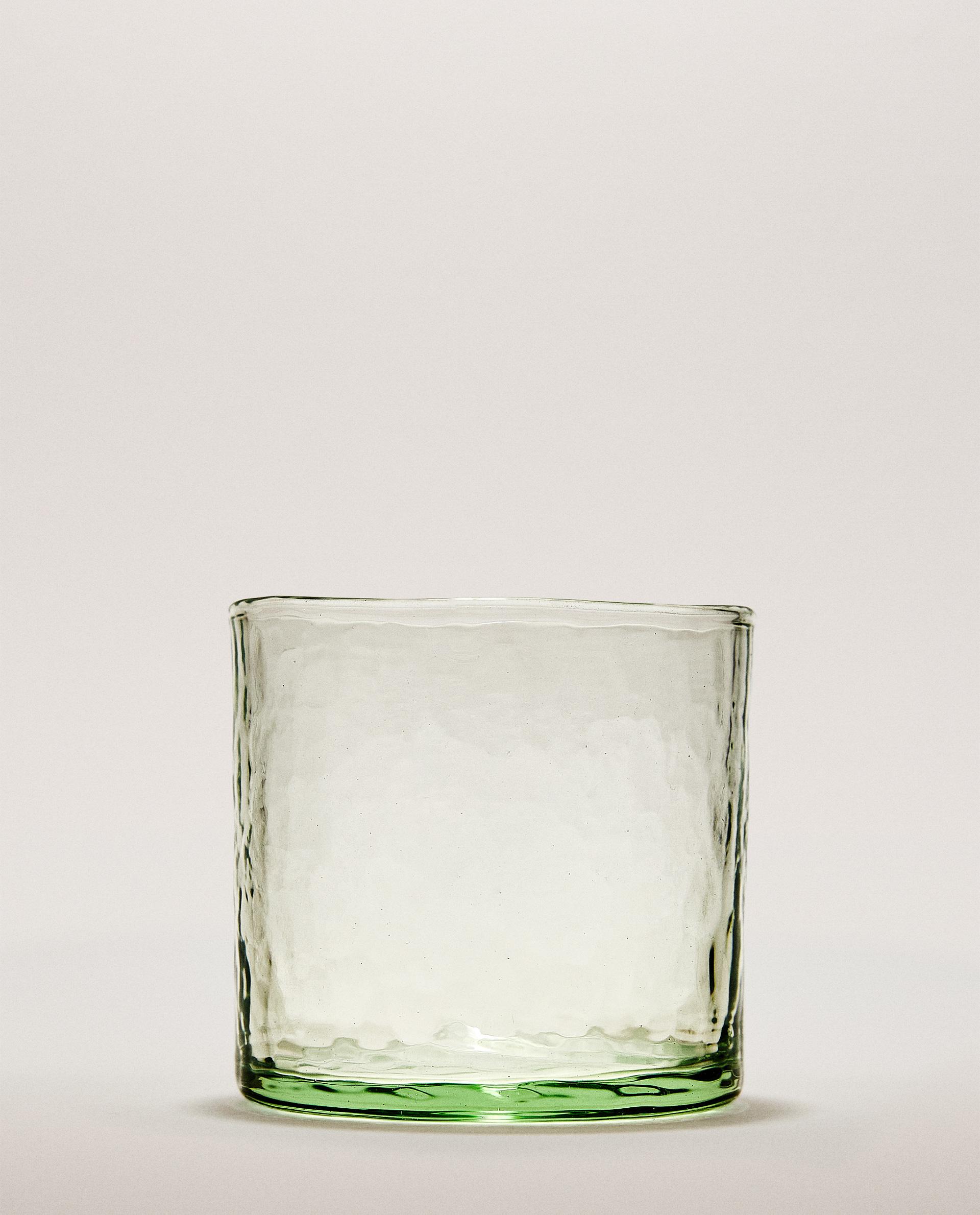 GLAS MIT HAMMERSCHLAG-OPTIK GLAS MIT HAMMERSCHLAG-OPTIK