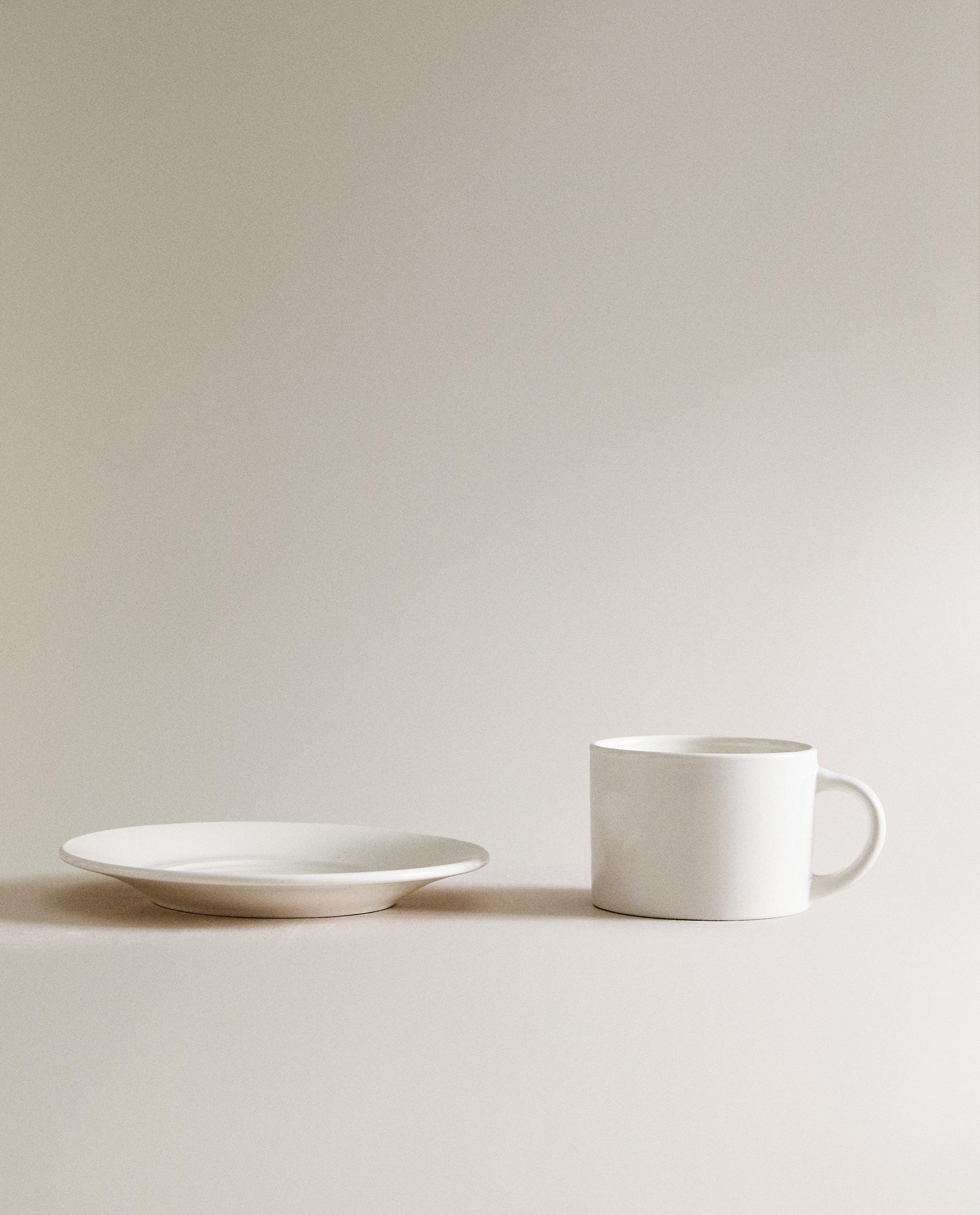 STONEWARE TEACUP AND SAUCER product thumbnail 7