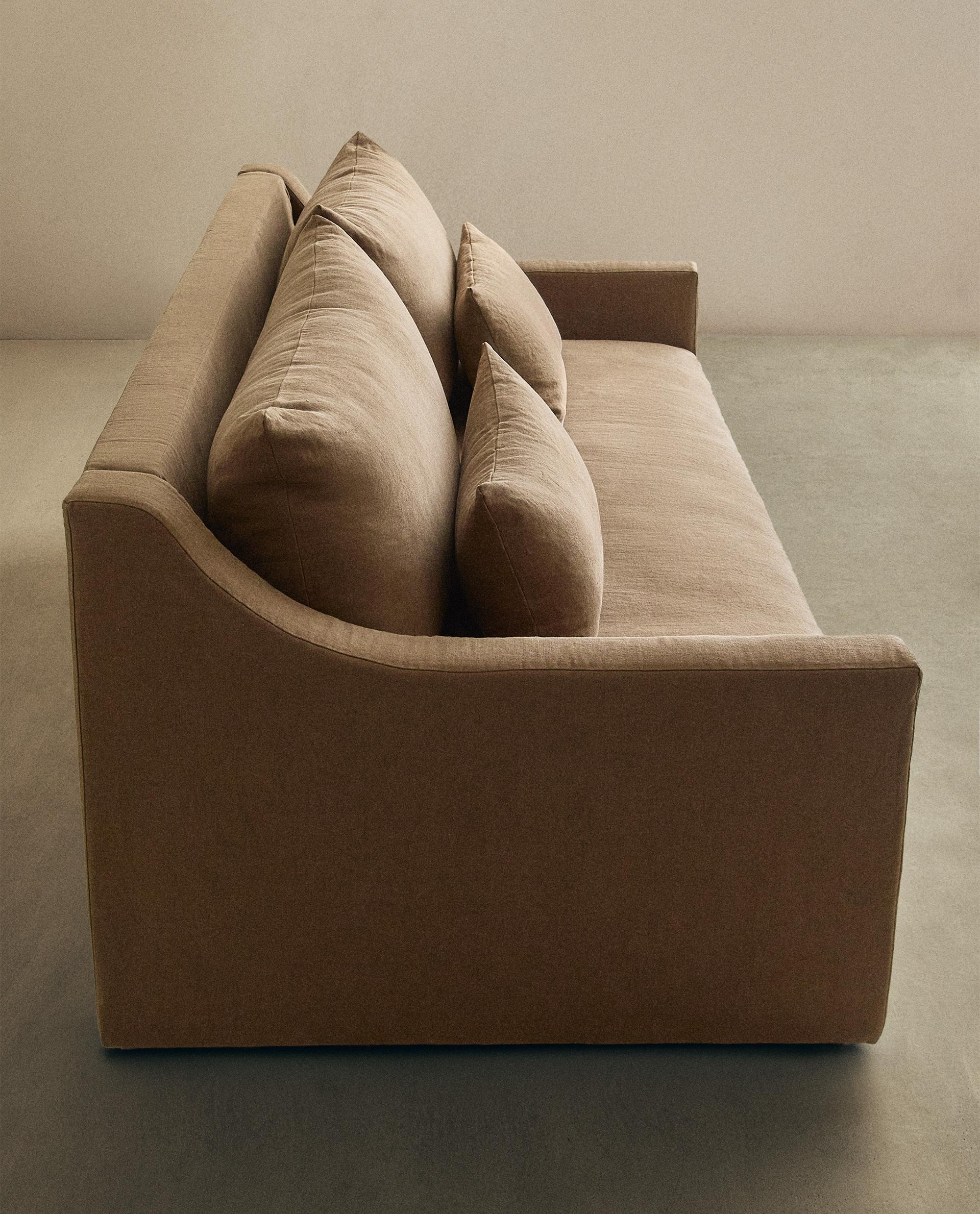 ウォッシュドリネンソファー | Zara Home 日本/Japan