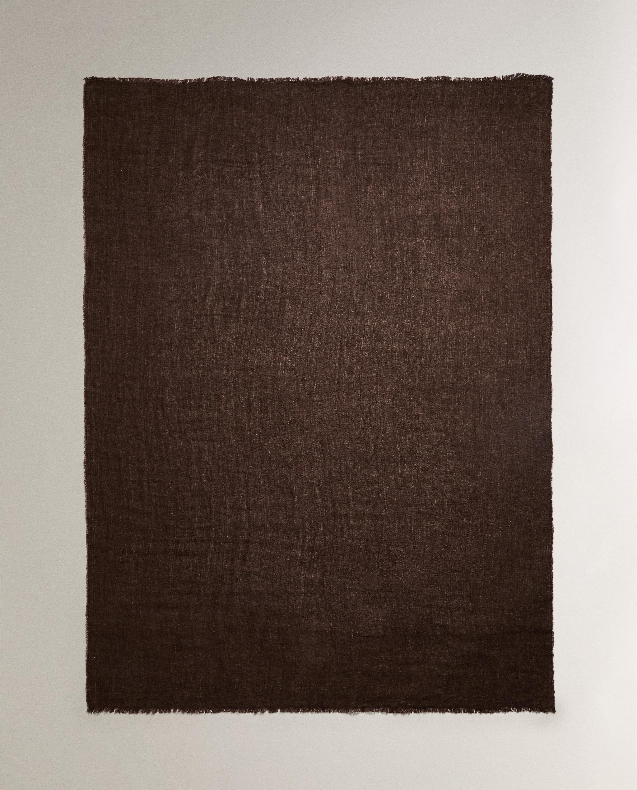 リネンブランケット フリンジ | Zara Home 日本/Japan