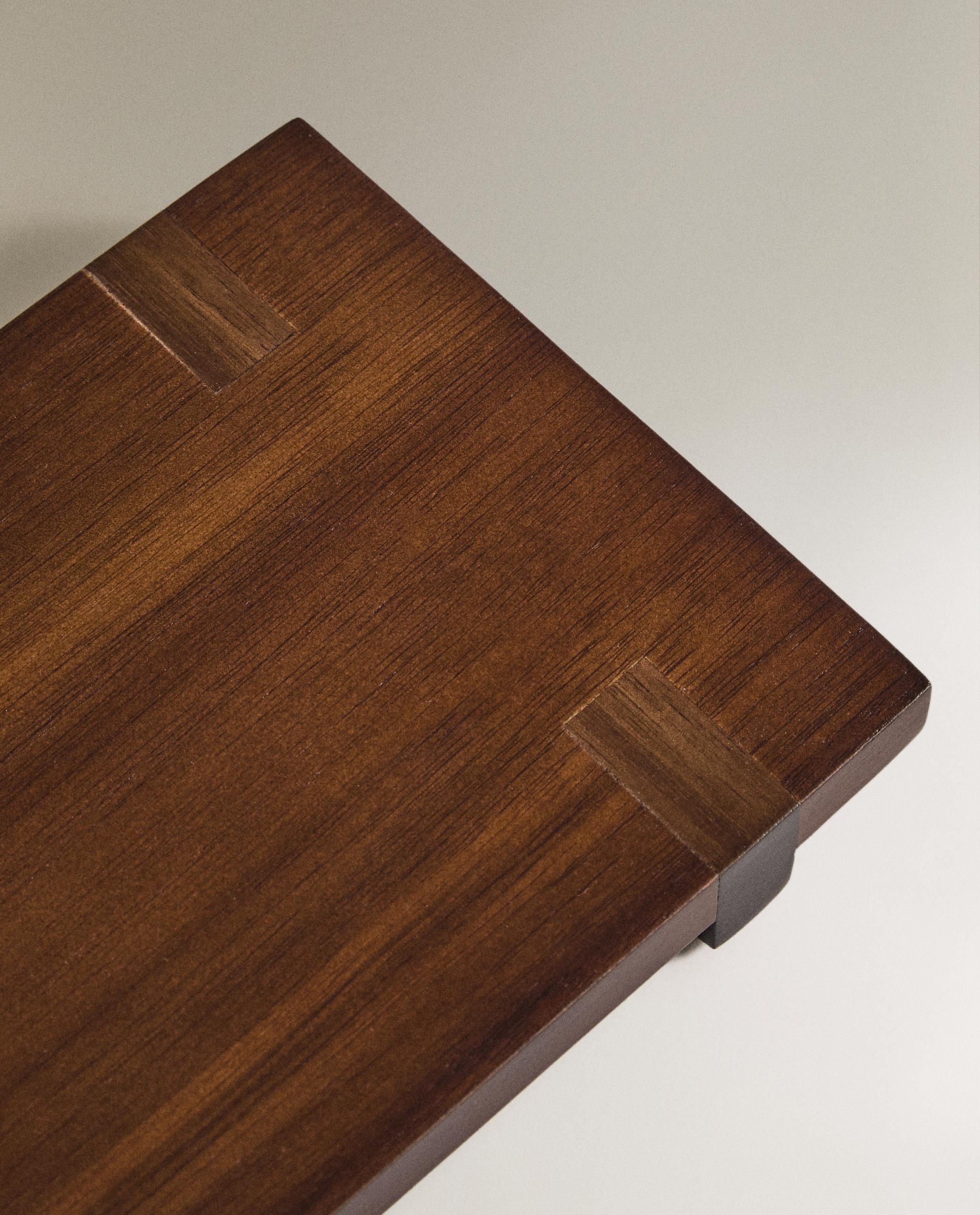 RECTANGULAR DECORATIVE WOODEN TRAY product thumbnail 4