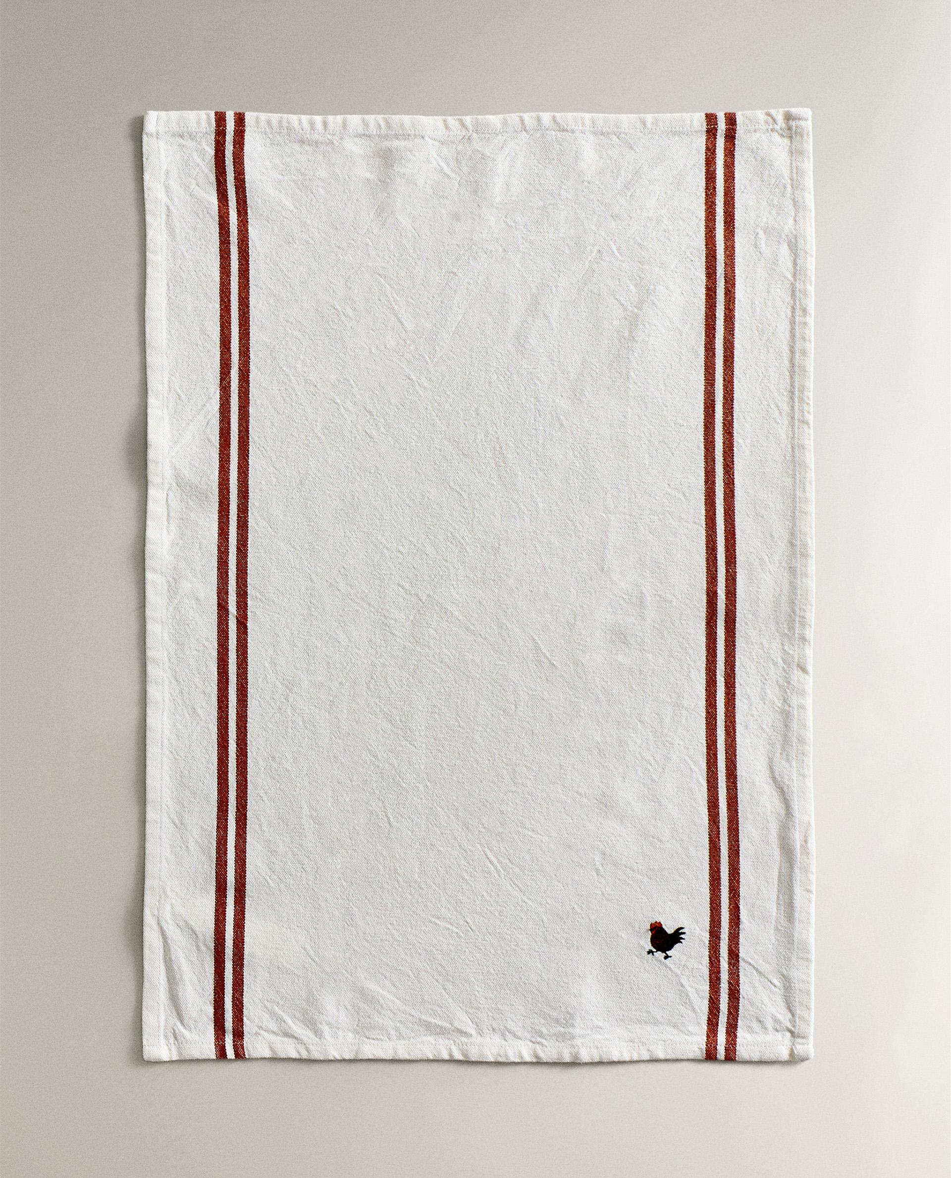 EMBROIDERED CLEANING TEA TOWEL