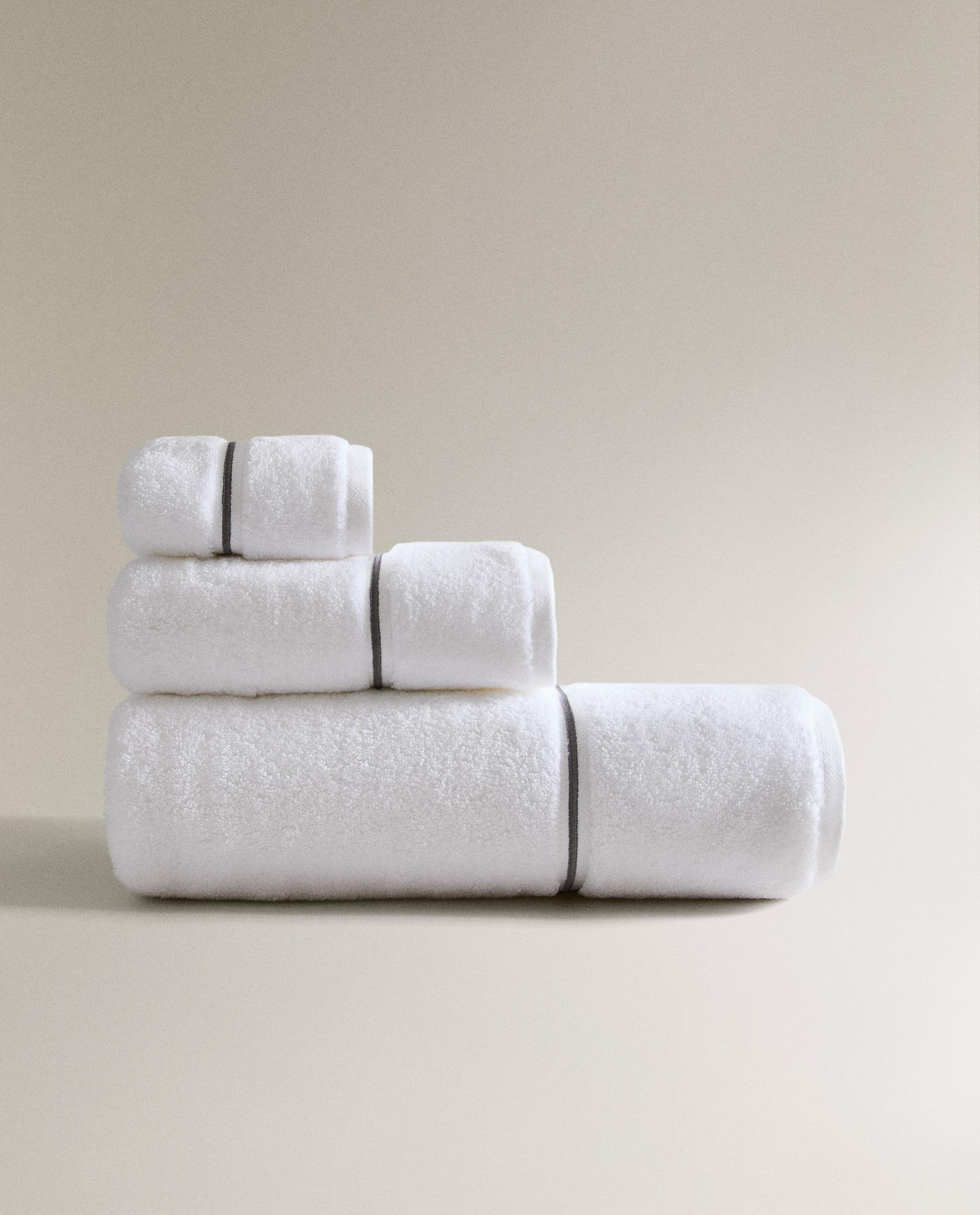 ZARA  タオルセット エンブロイダリー スカラップエッジ タオル | Zara Home 日本/Japan