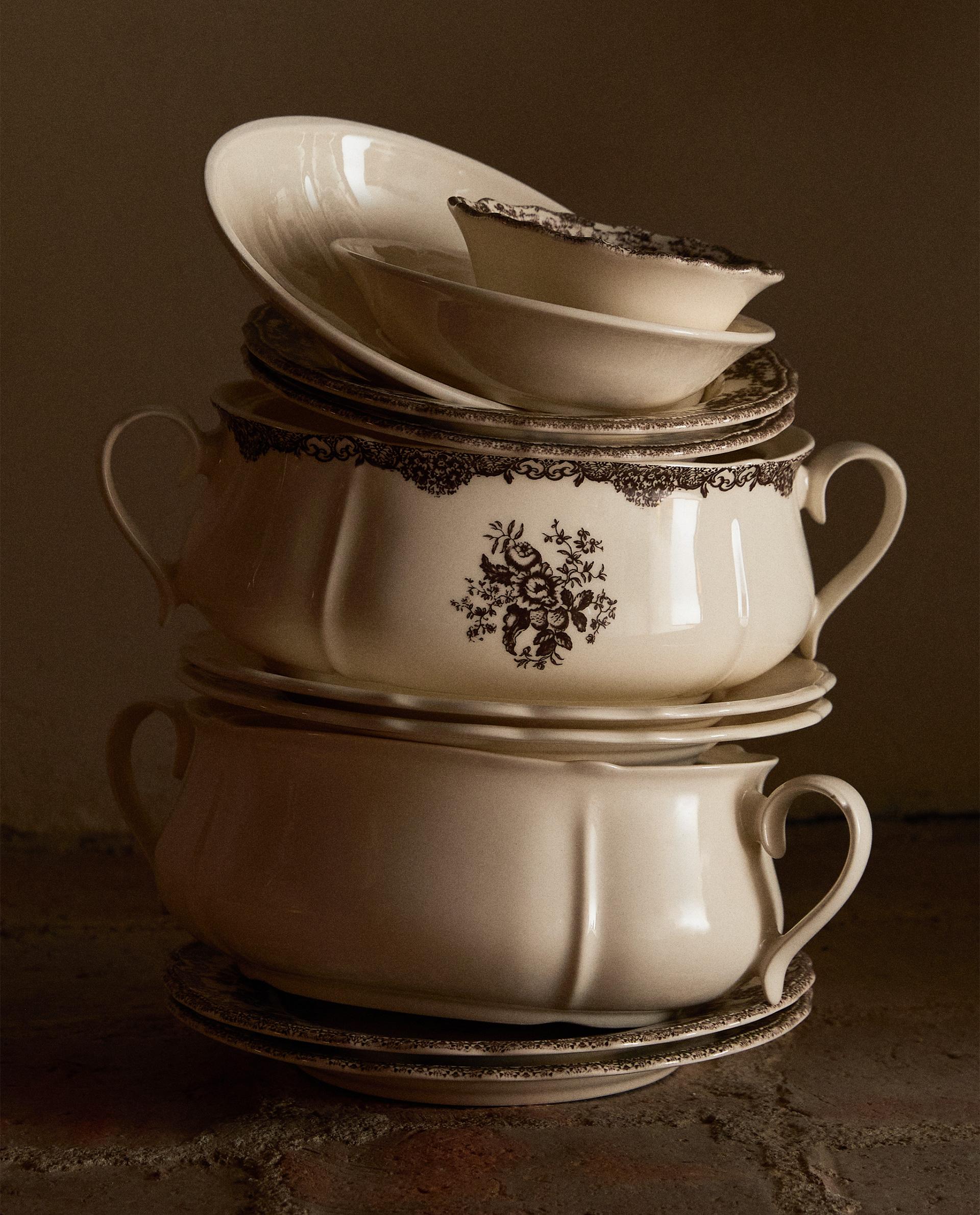 フローラル アースンウェア テーブルウェア | Zara Home 日本/Japan