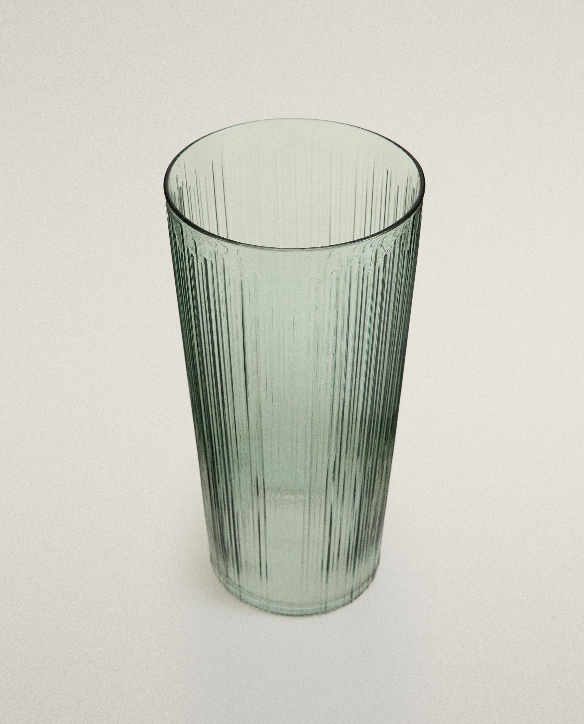 DECORATIVE TALL GLASS VASE | Zara Home Bahrain