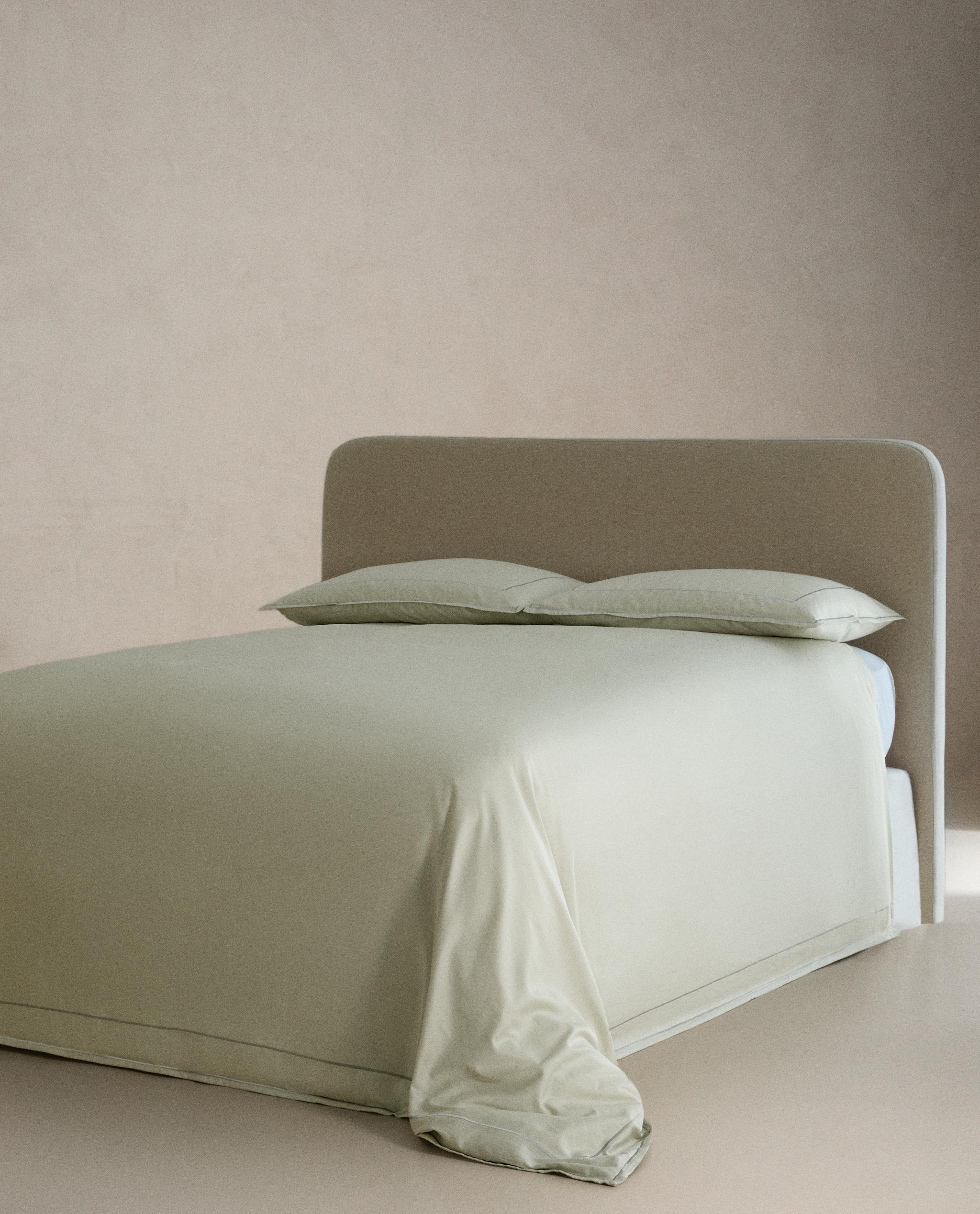 SATEEN DUVET COVER WITH DOUBLE TRIM product thumbnail 18