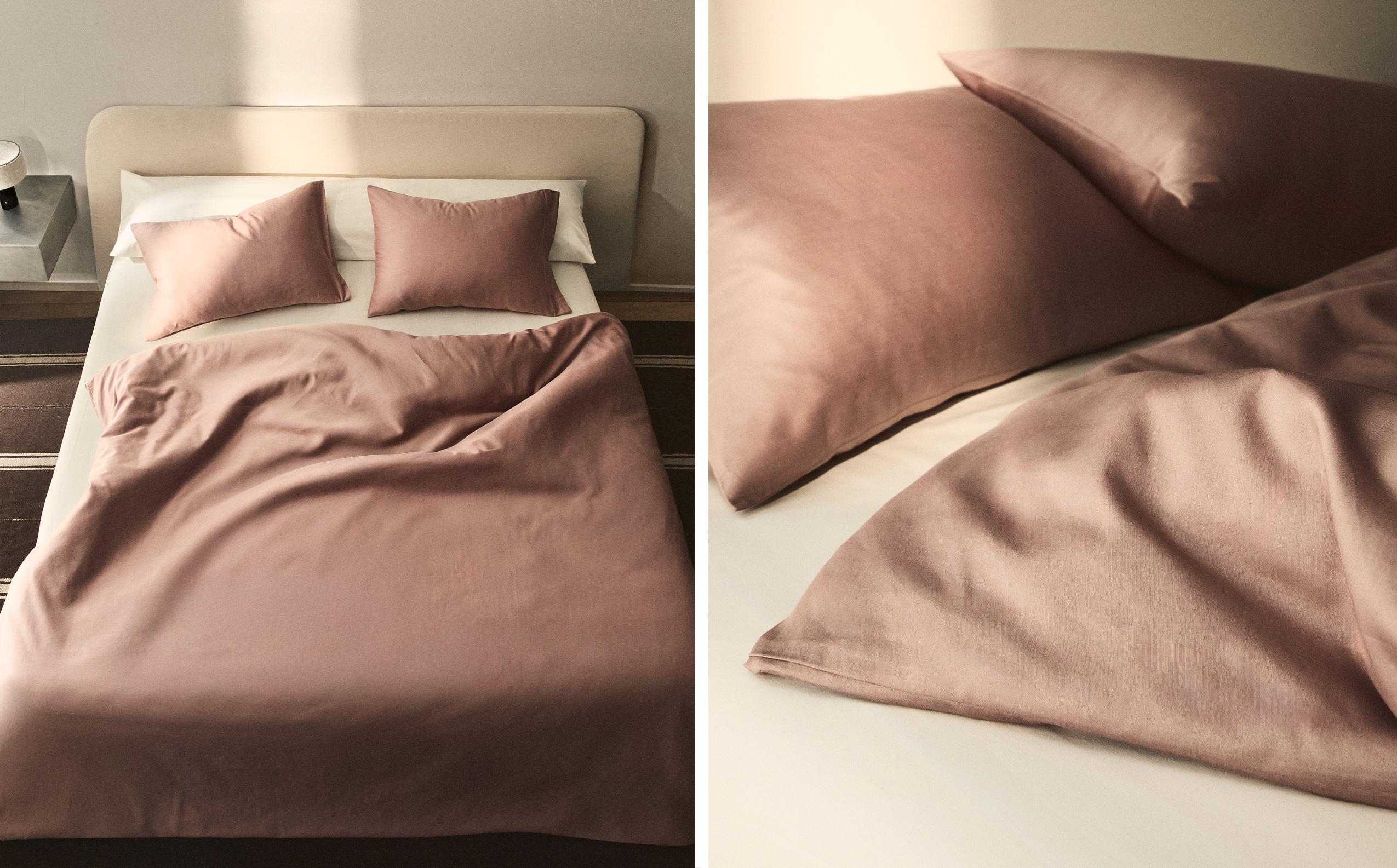 サテン生地の掛け布団カバー | Zara Home 日本/Japan