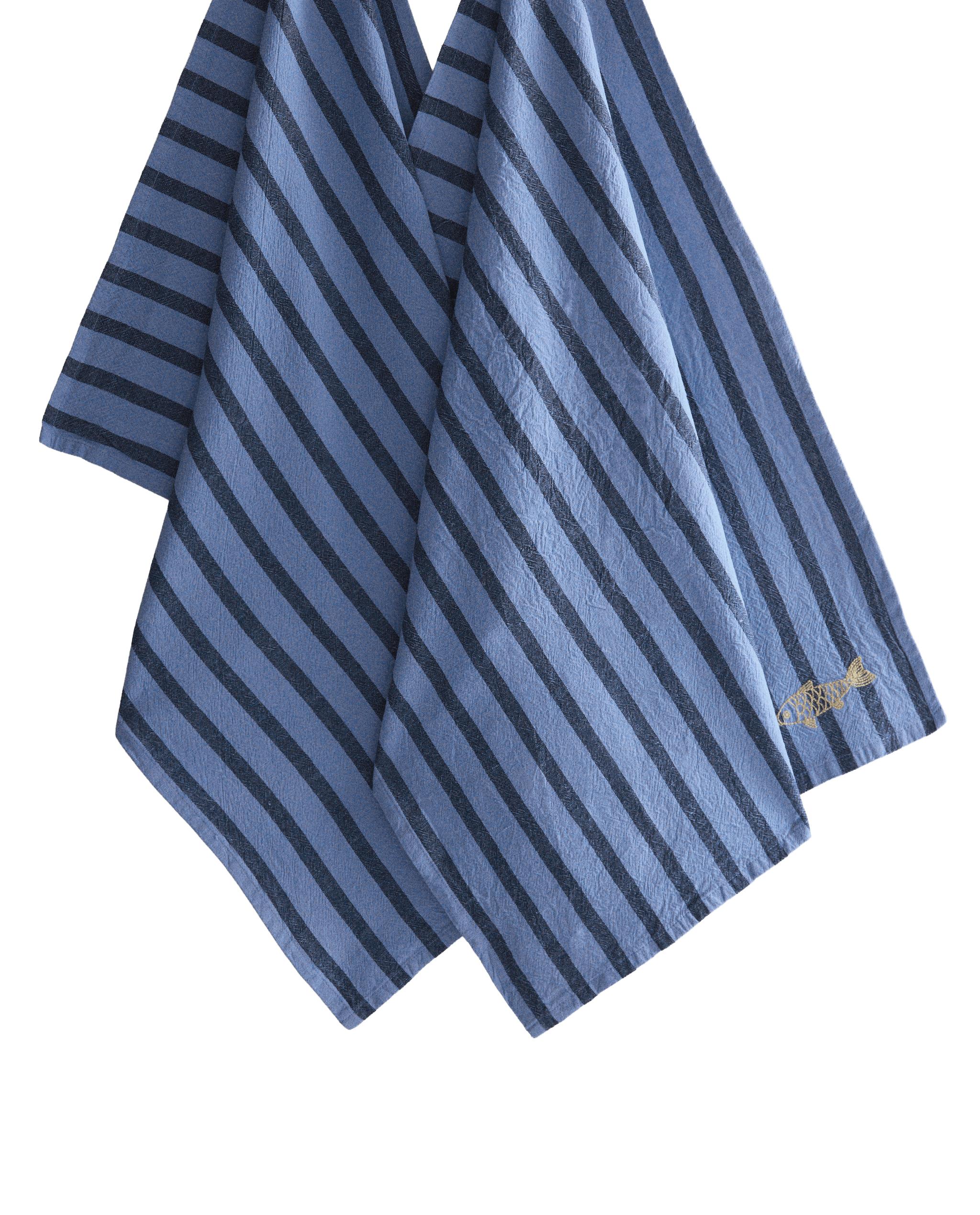 PACK OF STRIPED FISH TEA TOWEL (PACK OF 2) product thumbnail 7