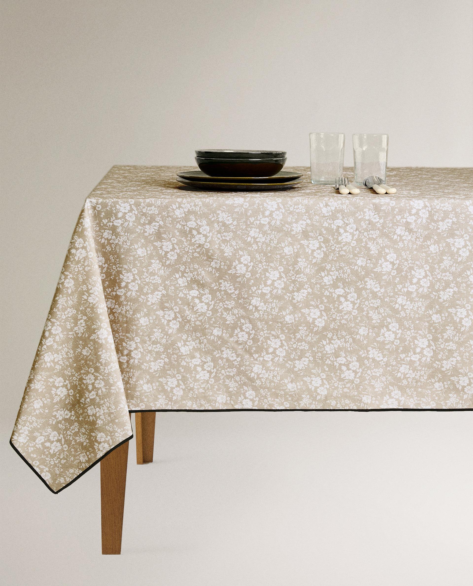 MANTEL RESINADO PRINT FLORAL