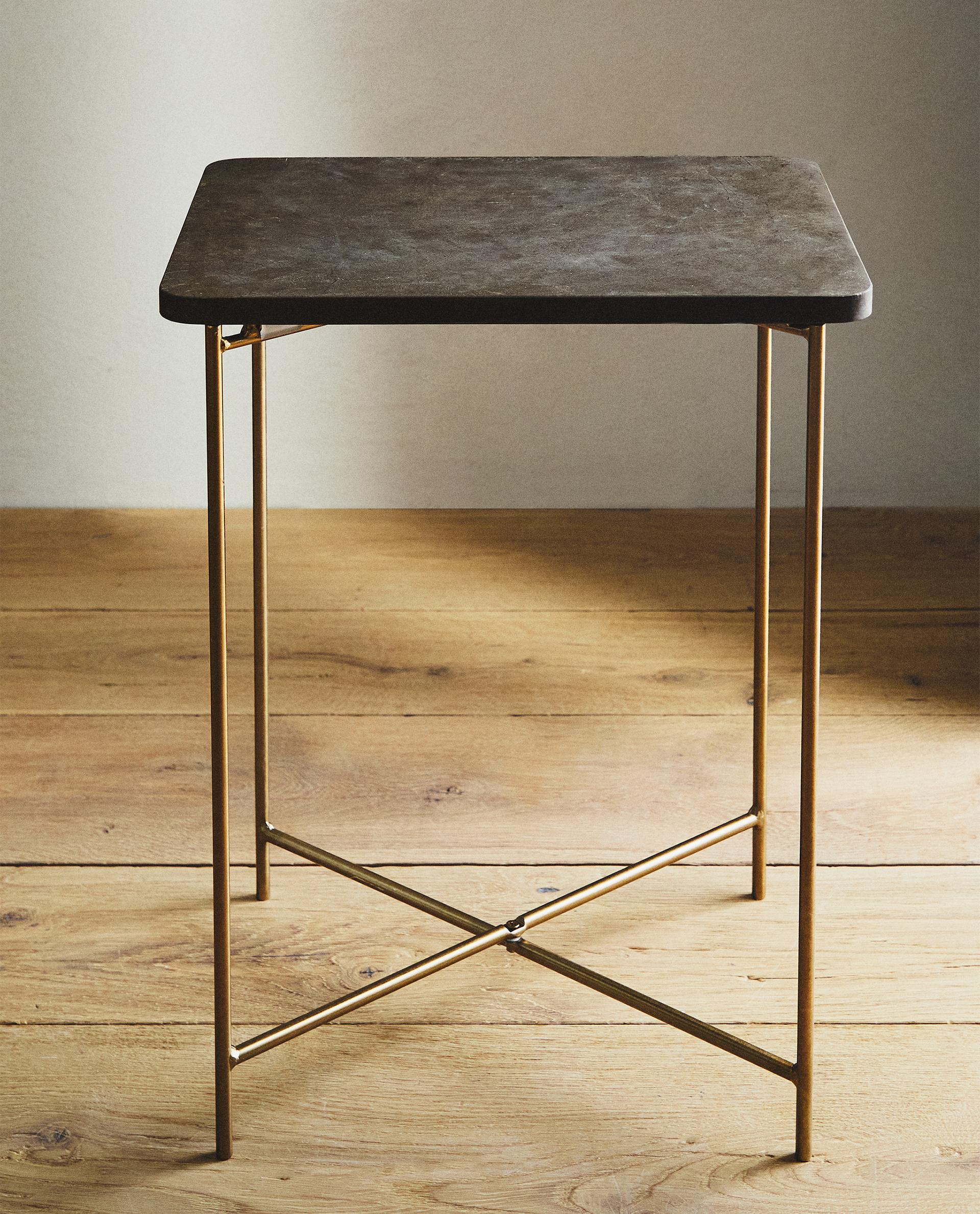 MARBLE SIDE TABLE