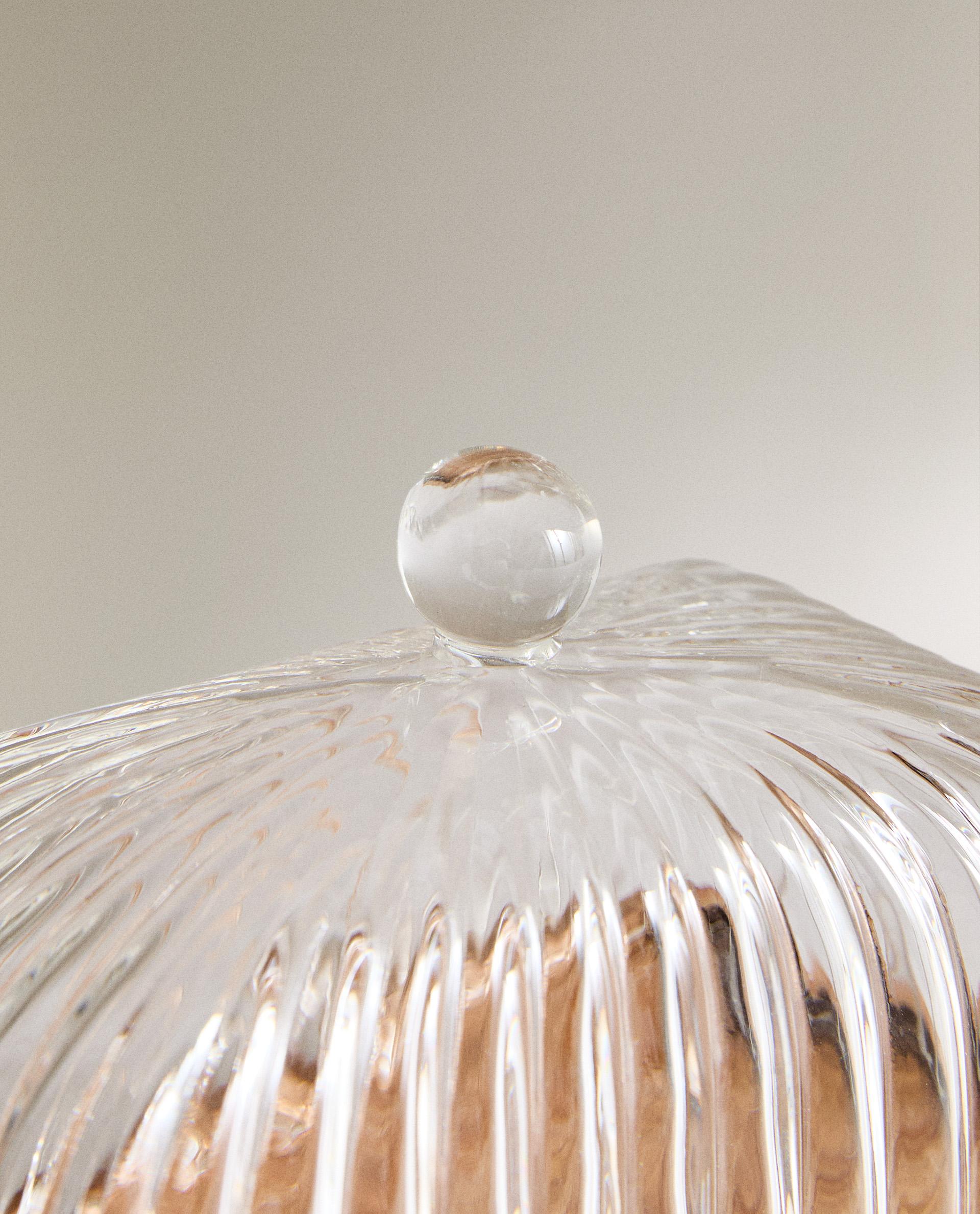 ボロシリケイトガラス 木製 バターディッシュ | Zara Home 日本/Japan