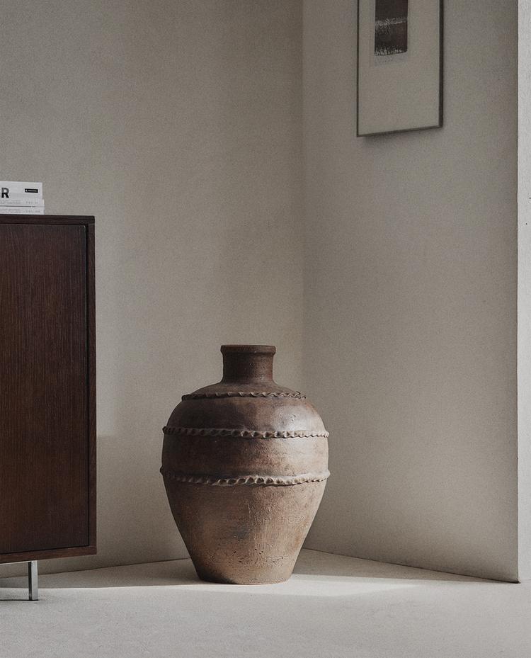 LARGE TERRACOTTA VASE