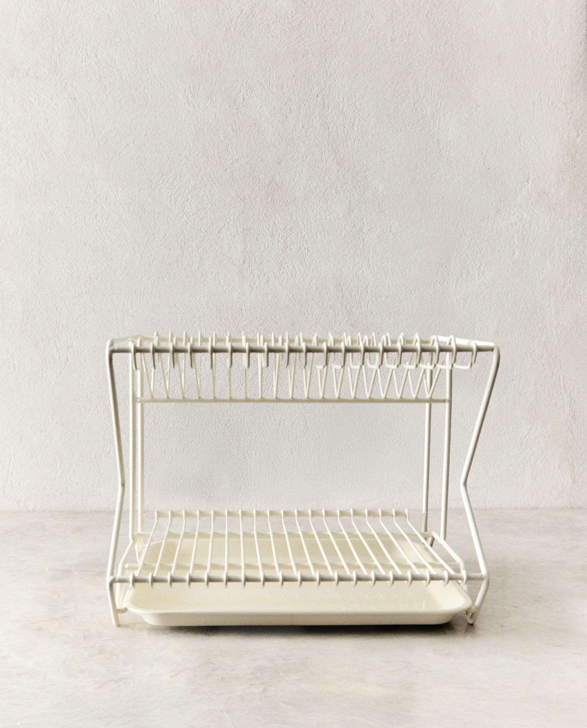 METAL DISH DRAINER WITH TRAY product thumbnail 4