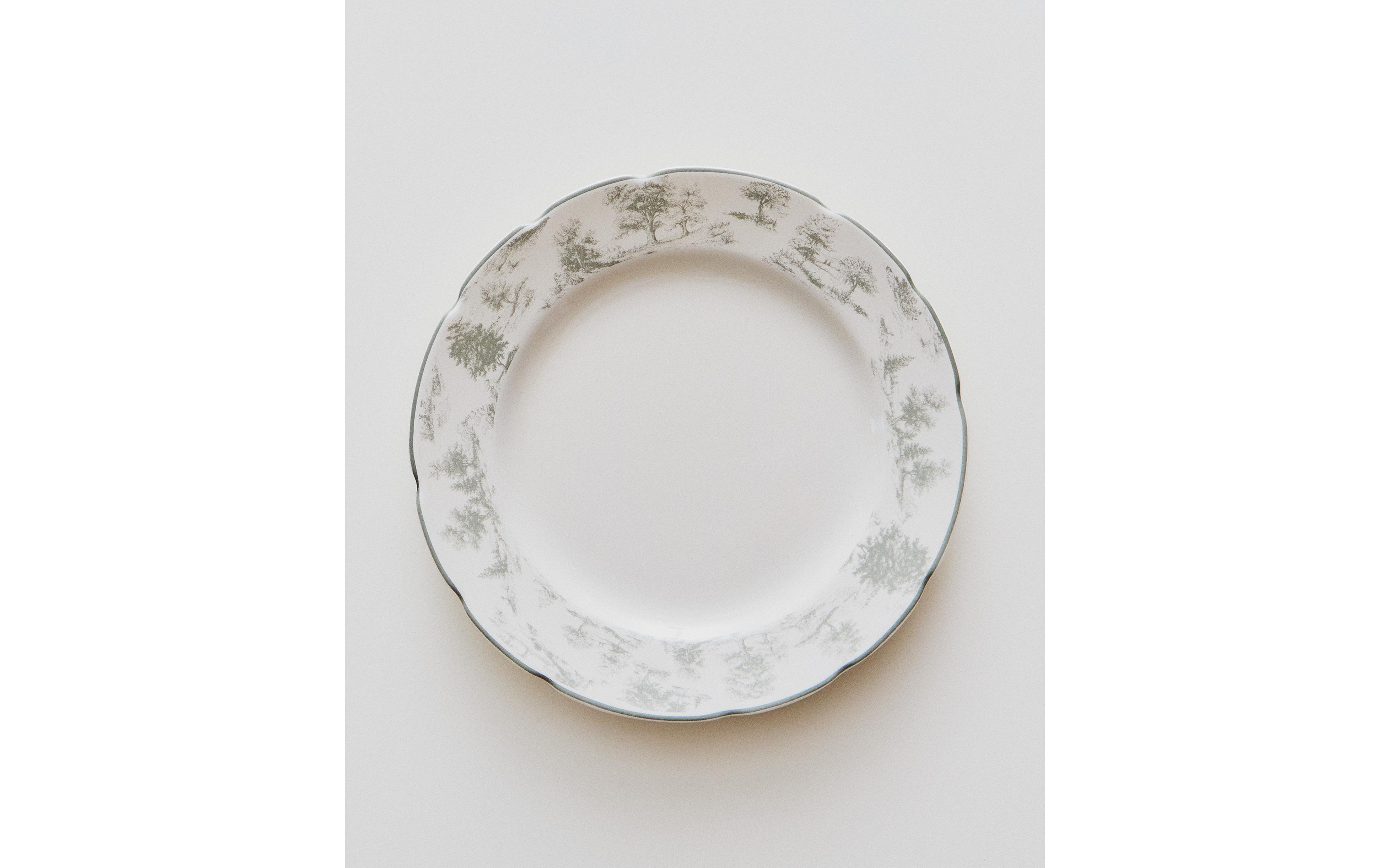 TOILE PORCELAIN DESSERT PLATE product thumbnail 9