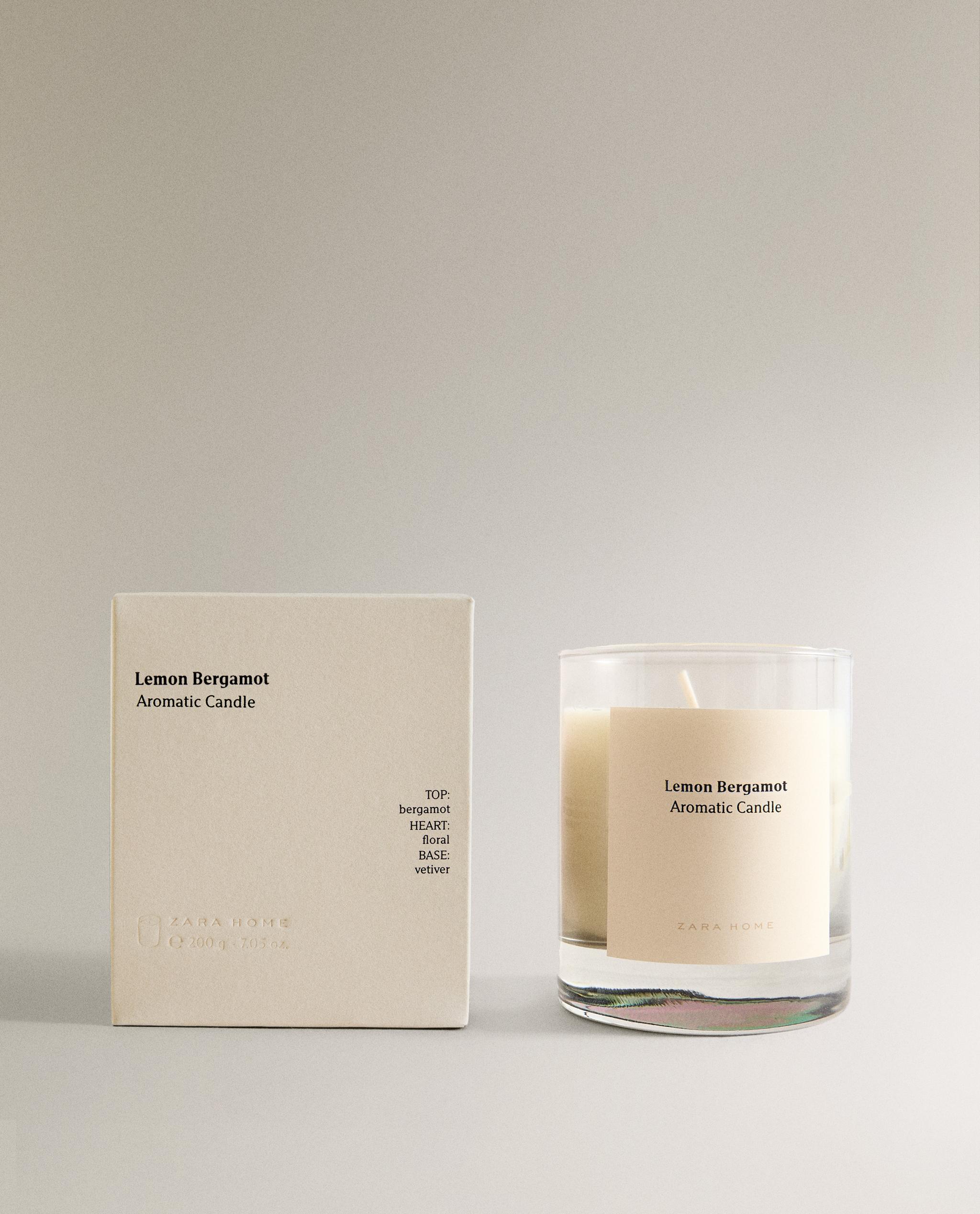 (200 G) LEMON BERGAMOT SCENTED CANDLE product thumbnail 8