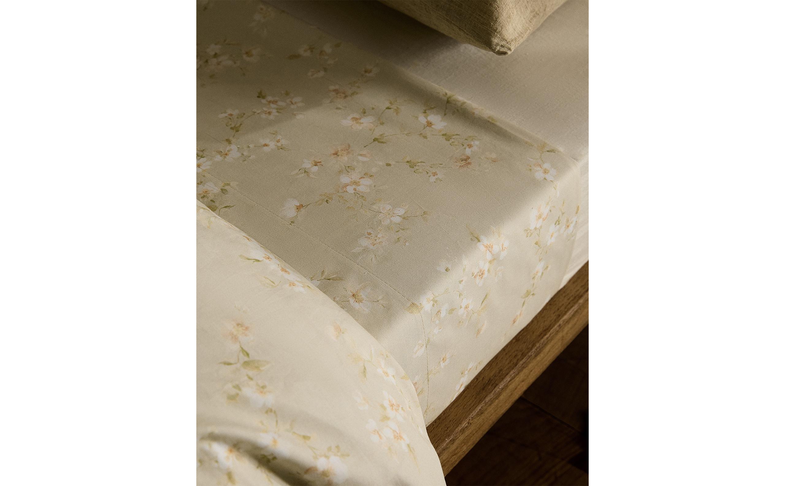 フラワープリント フラットシーツ | Zara Home 日本/Japan