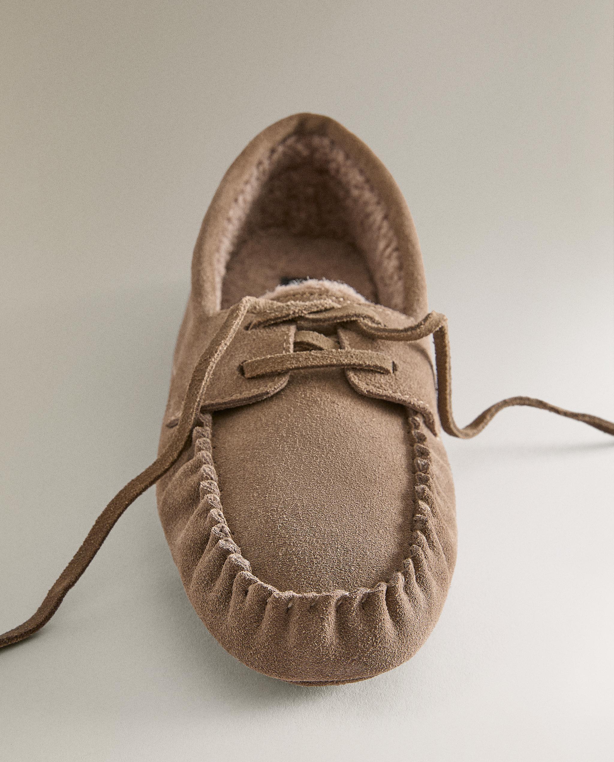 WARM LEATHER LOAFERS