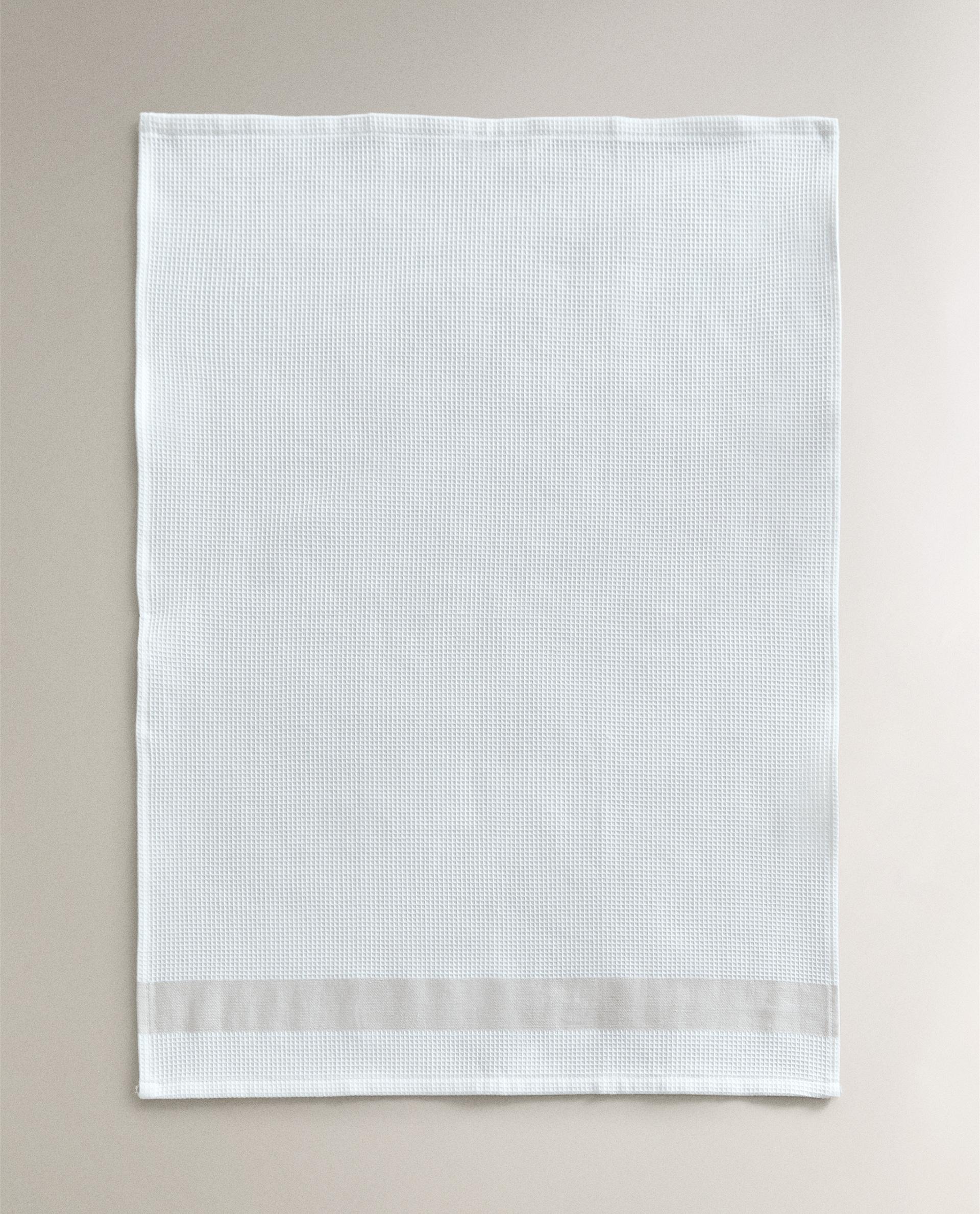 PACK OF WAFFLE-KNIT TEA TOWELS (PACK OF 2) product thumbnail 8