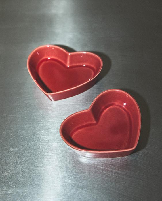 PACK OF MINI HEART BOWLS (PACK OF 2)