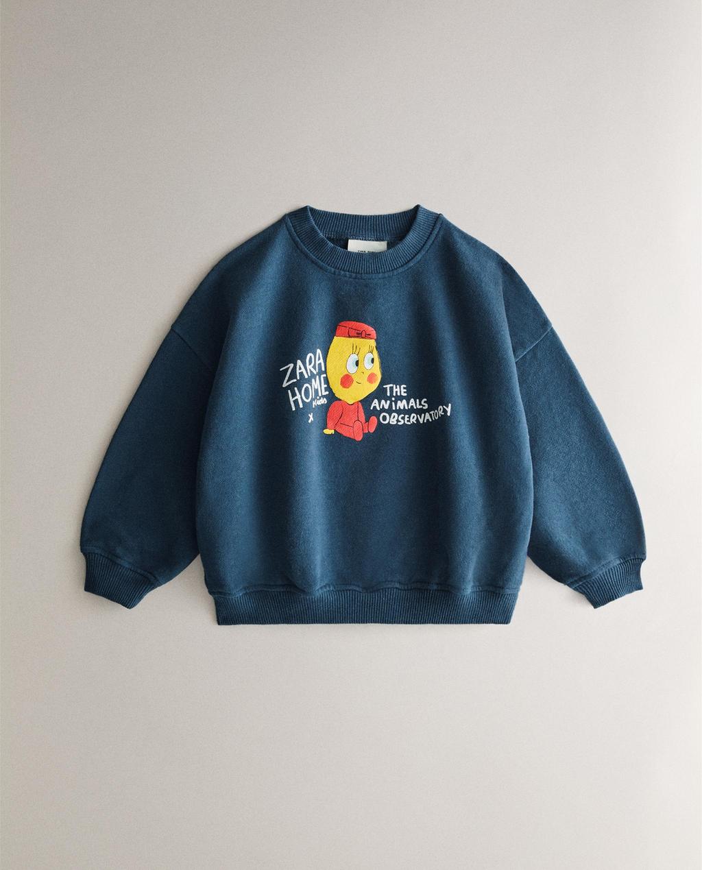 SWEAT ENFANT LIMONCELLA X THE ANIMALS OBSERVATORY