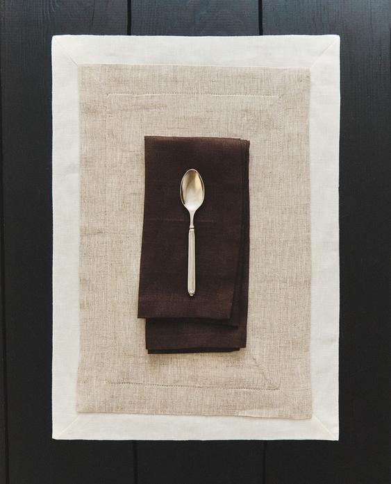 SET DE TABLE DOUBLE COUCHE SET DE TABLE DOUBLE COUCHE