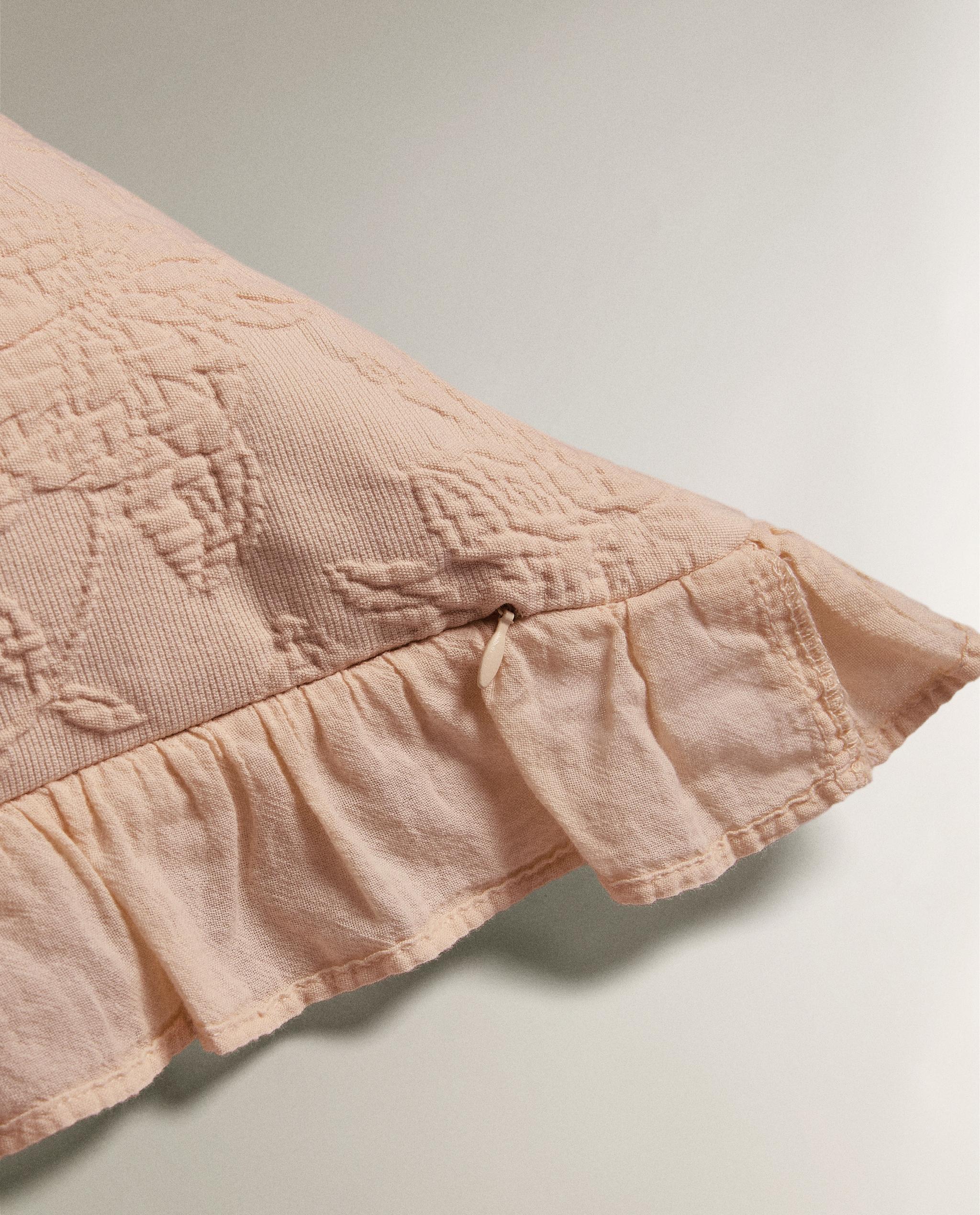 フリル ジャカード クッションカバー | Zara Home 日本/Japan