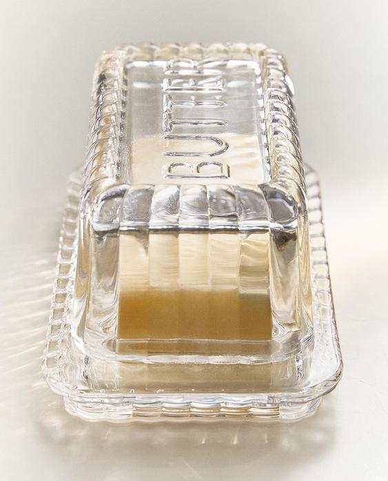 Glass Butter Dish