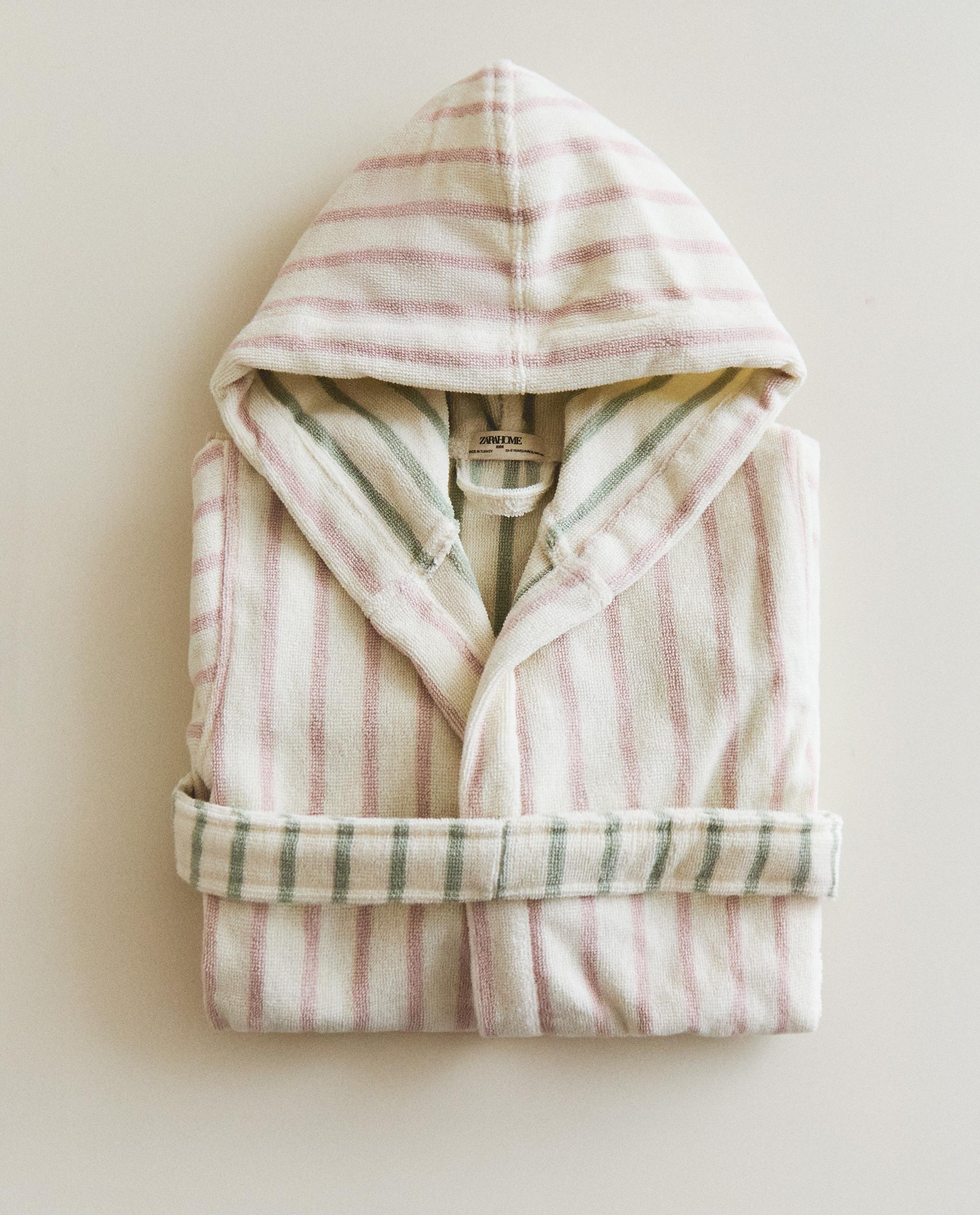 KIDS' STRIPED BATHROBE product thumbnail 19