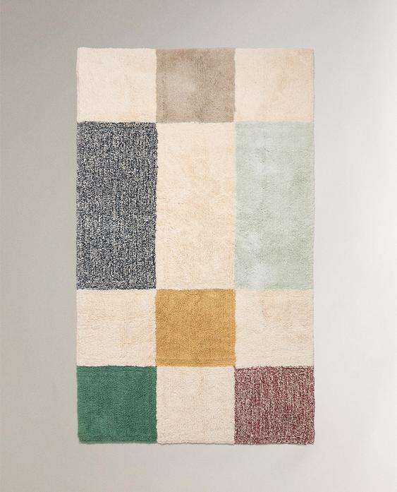 TAPIS ENFANT COTON PATCHWORK