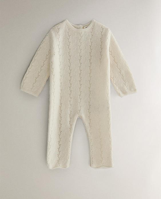 BABY-STRAMPLER AUS KASCHMIR