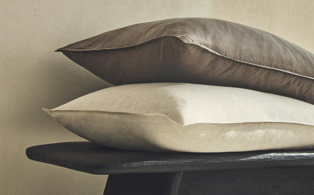 WASHED LINEN PILLOWCASE (140 GXM²) WASHED LINEN PILLOWCASE (140 GXM²)
