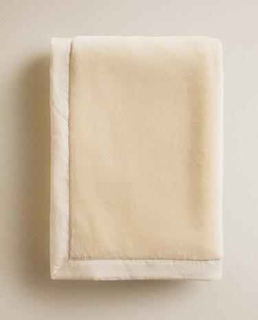 KATOENEN FLEECE BABYDEKEN