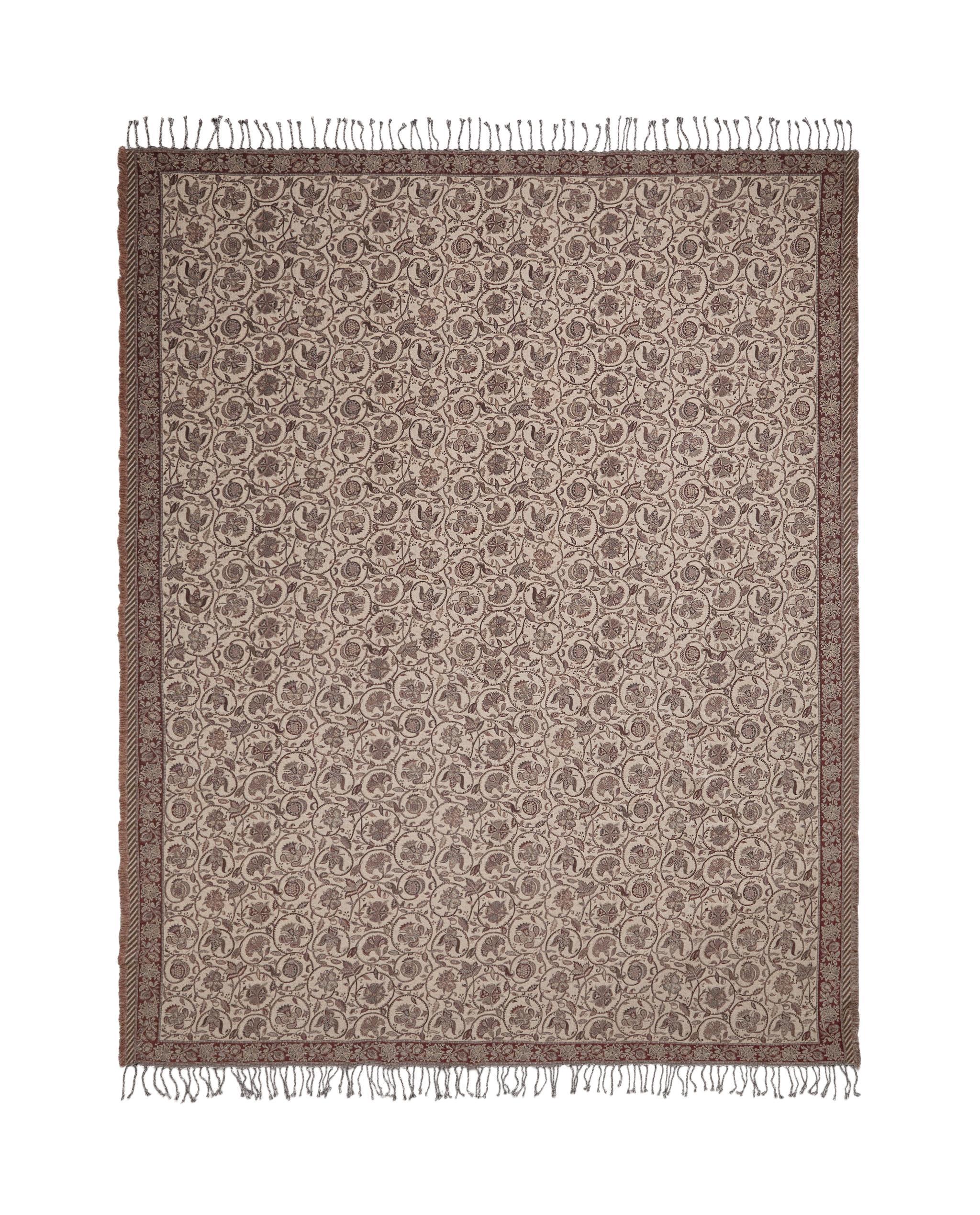 FLORAL JACQUARD THROW product thumbnail 4