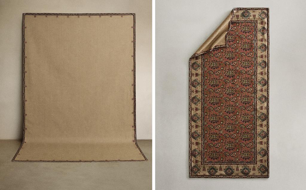 DUBBELZIJDIG KATOENEN VLOERKLEED DUBBELZIJDIG KATOENEN VLOERKLEED